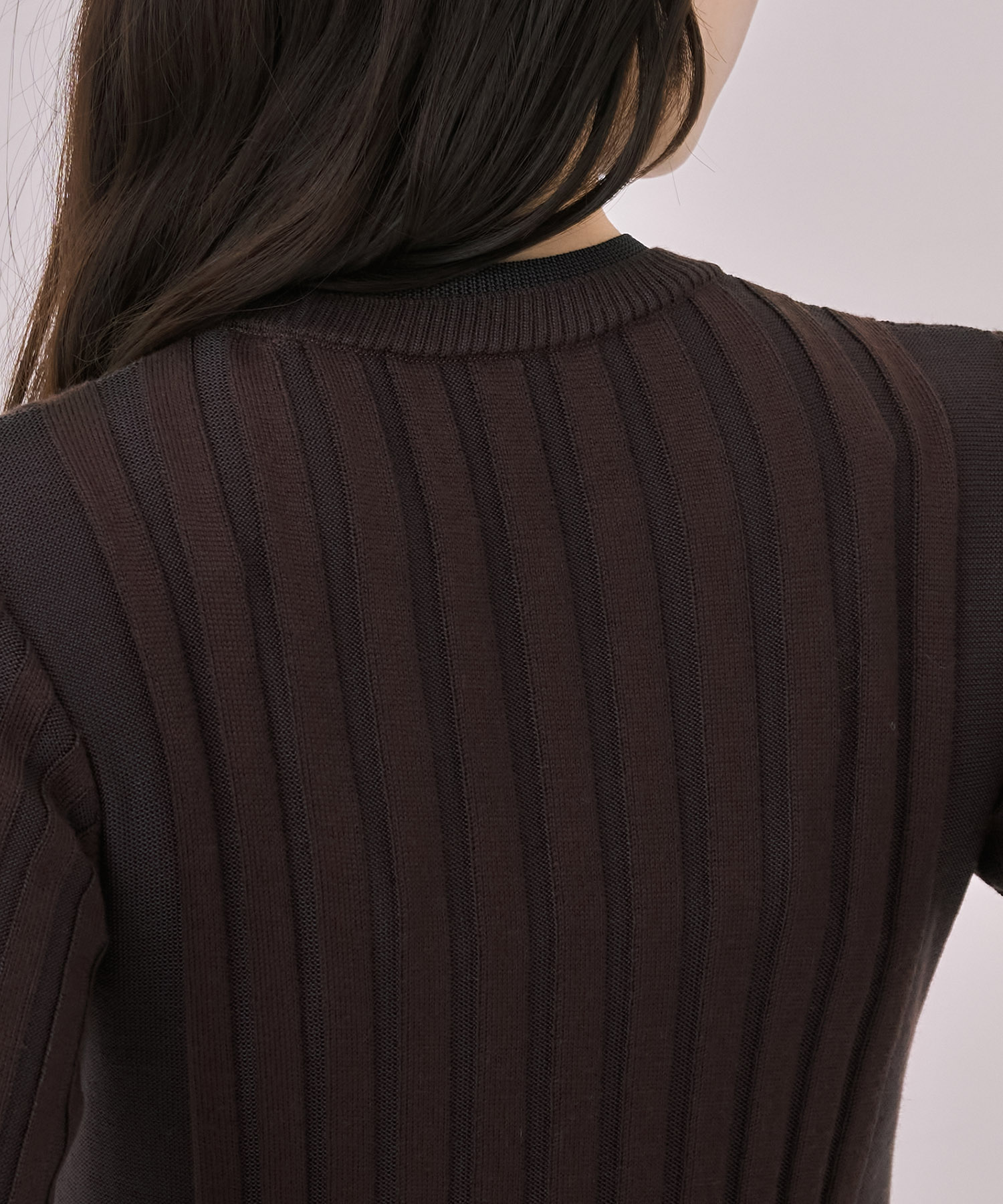 リップルレイヤーニット