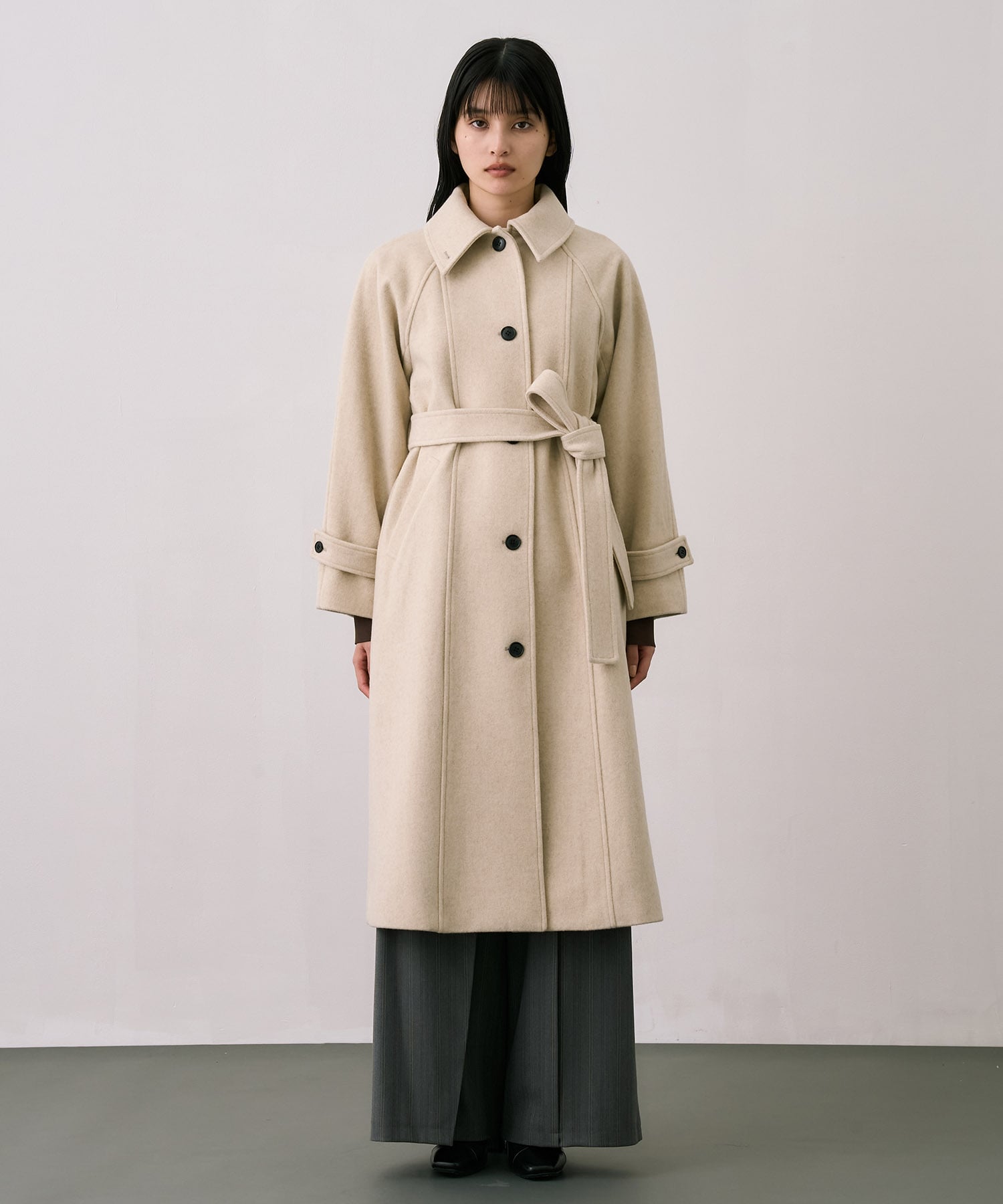 【WEB限定】2wayウールロングコート