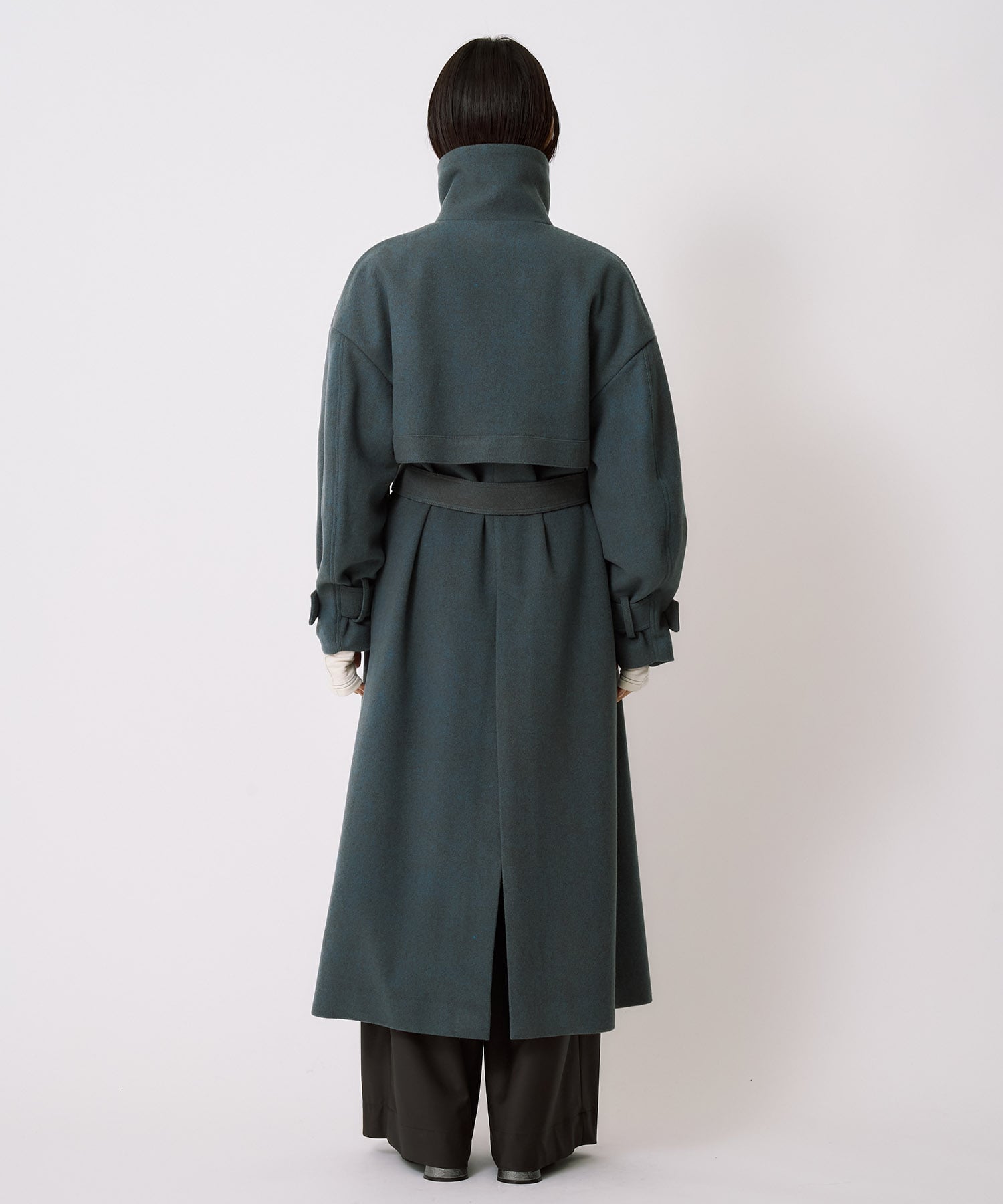 【WEB先行予約受付】スタンドカラーロングコート