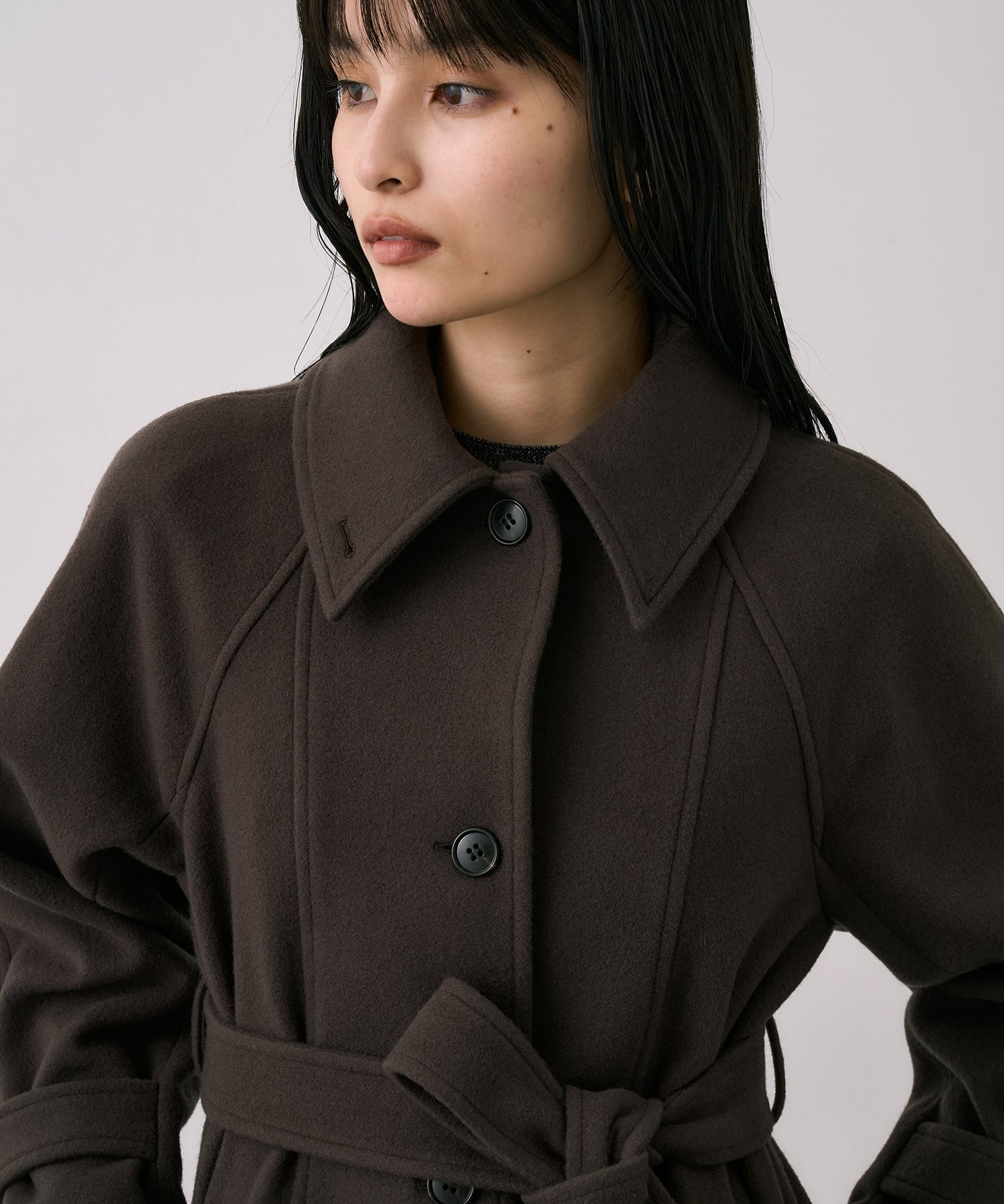 〈残りわずか〉【WEB限定】2wayウールロングコート