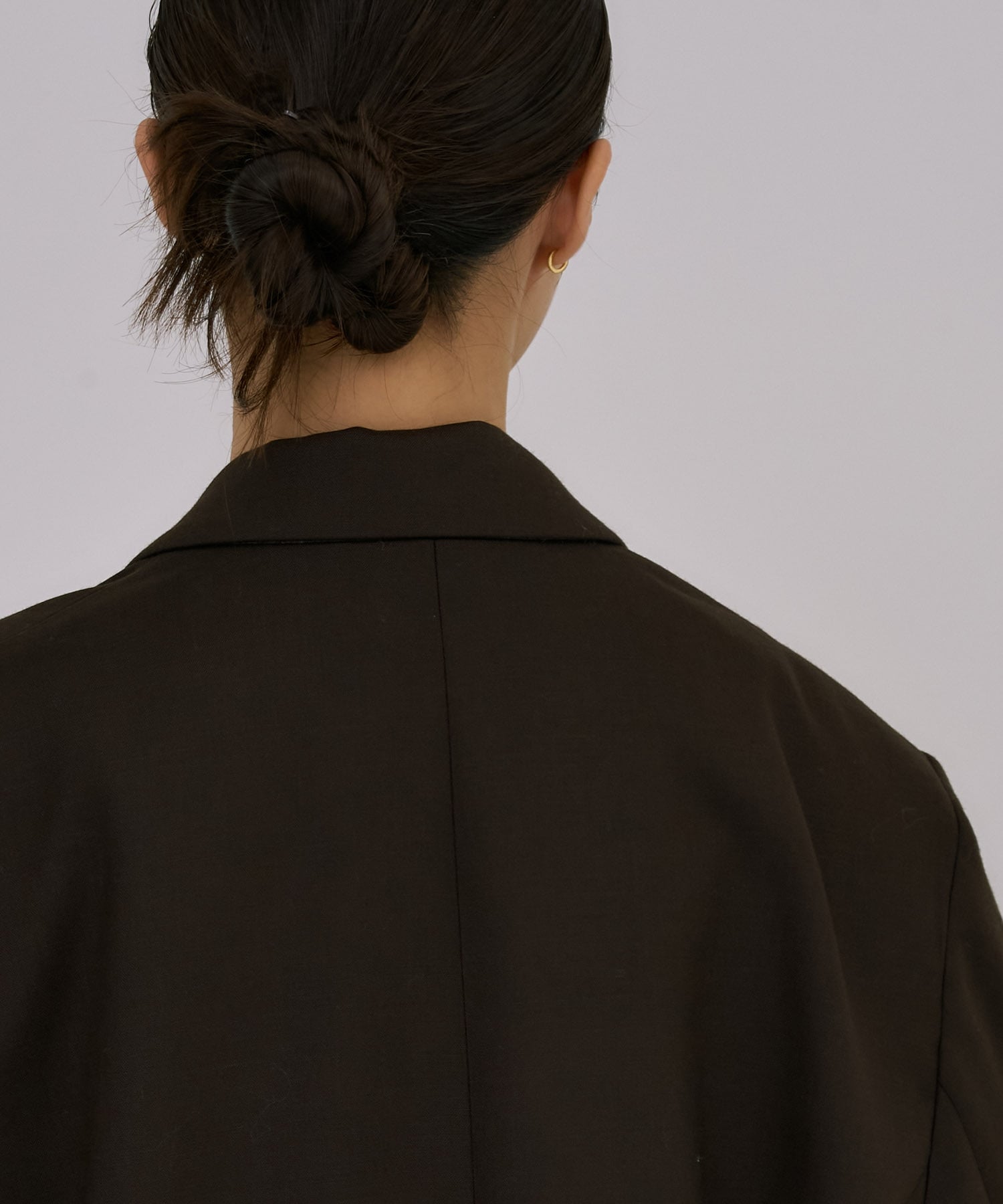 Oversized Back Zip Jacket