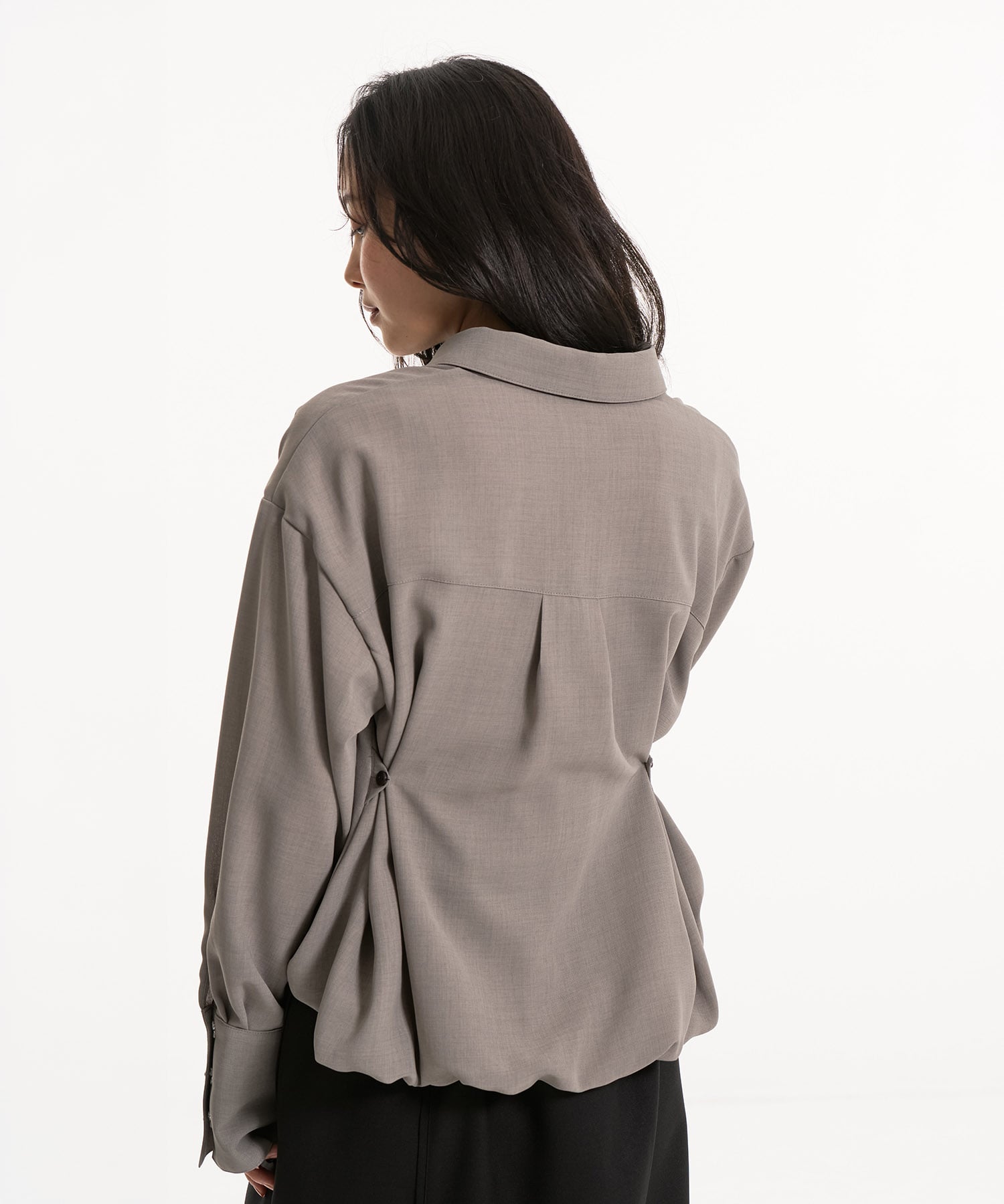 バルーンテールシャツ