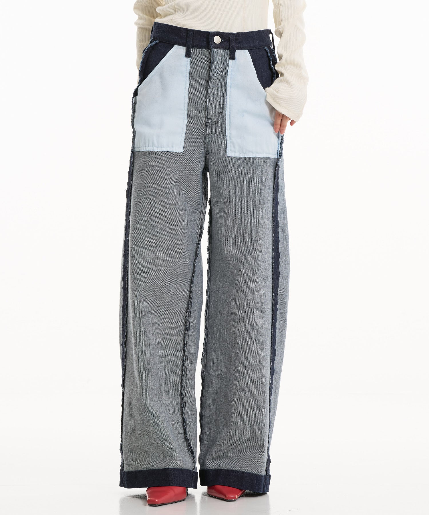 〈残りわずか〉リバースタックデニム