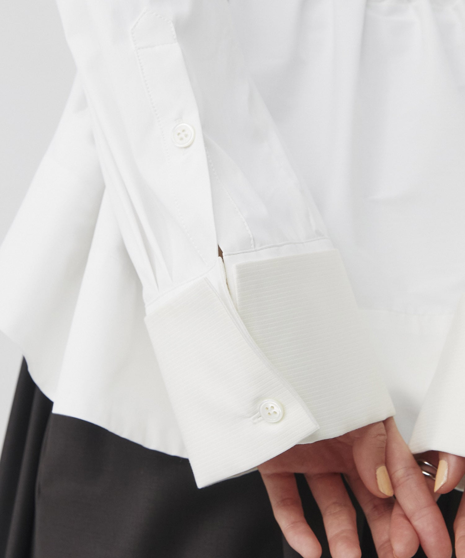 スタンドカラーシャツブルゾン