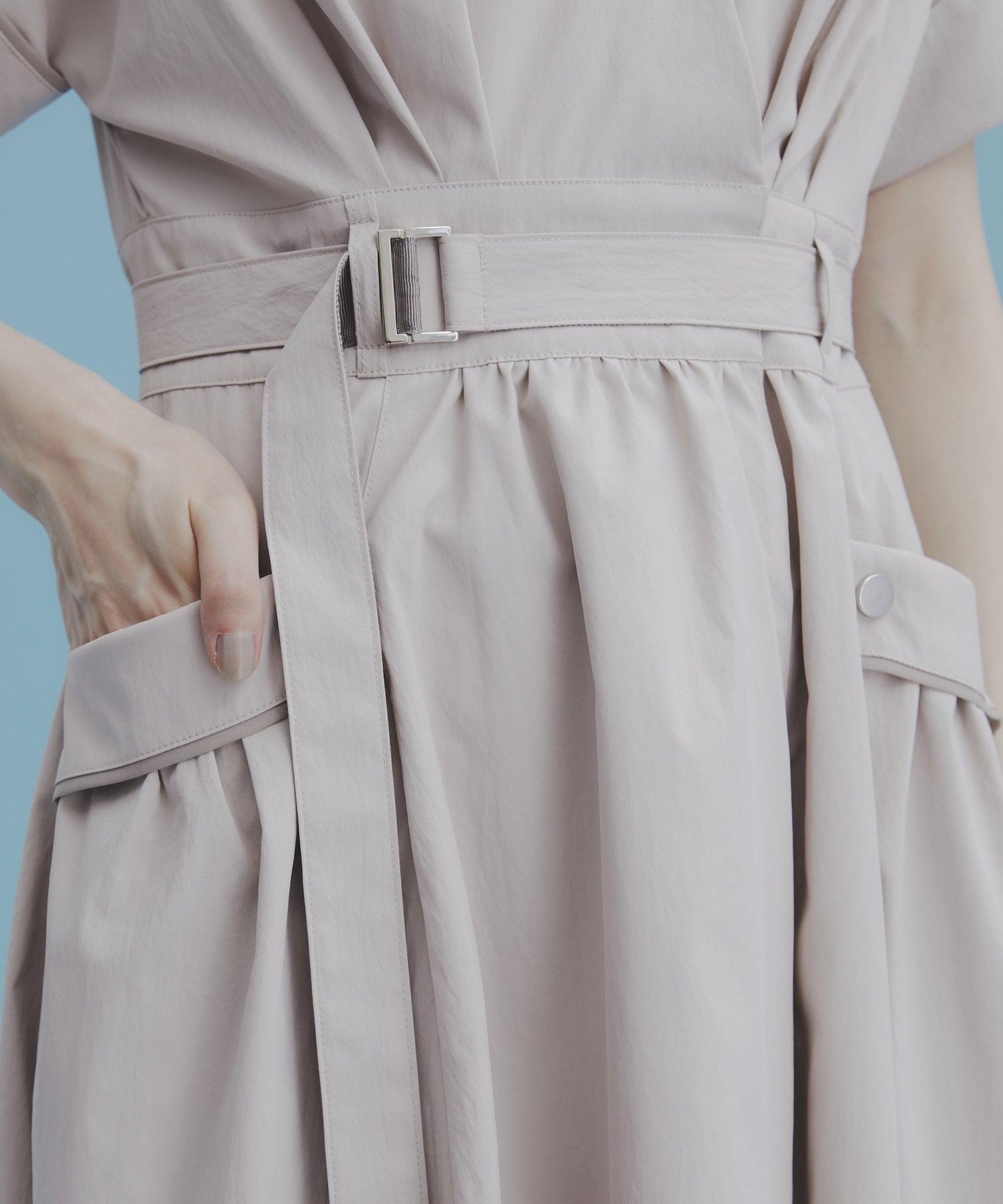 〈WEB限定〉レジーロカシュクールワンピース