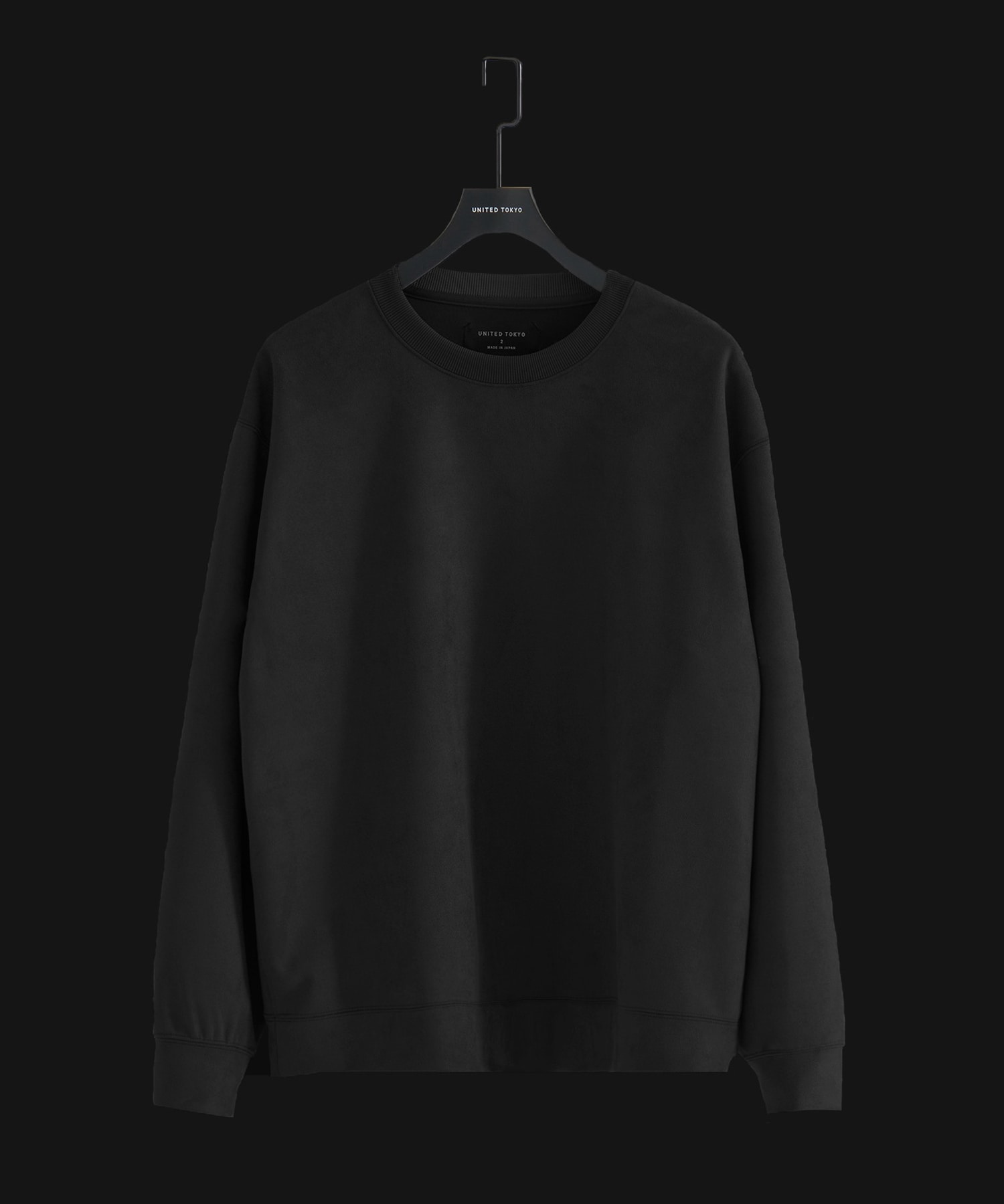 〈残りわずか｜再入荷なし〉MICRO SUEDE クルーネックプルオーバー