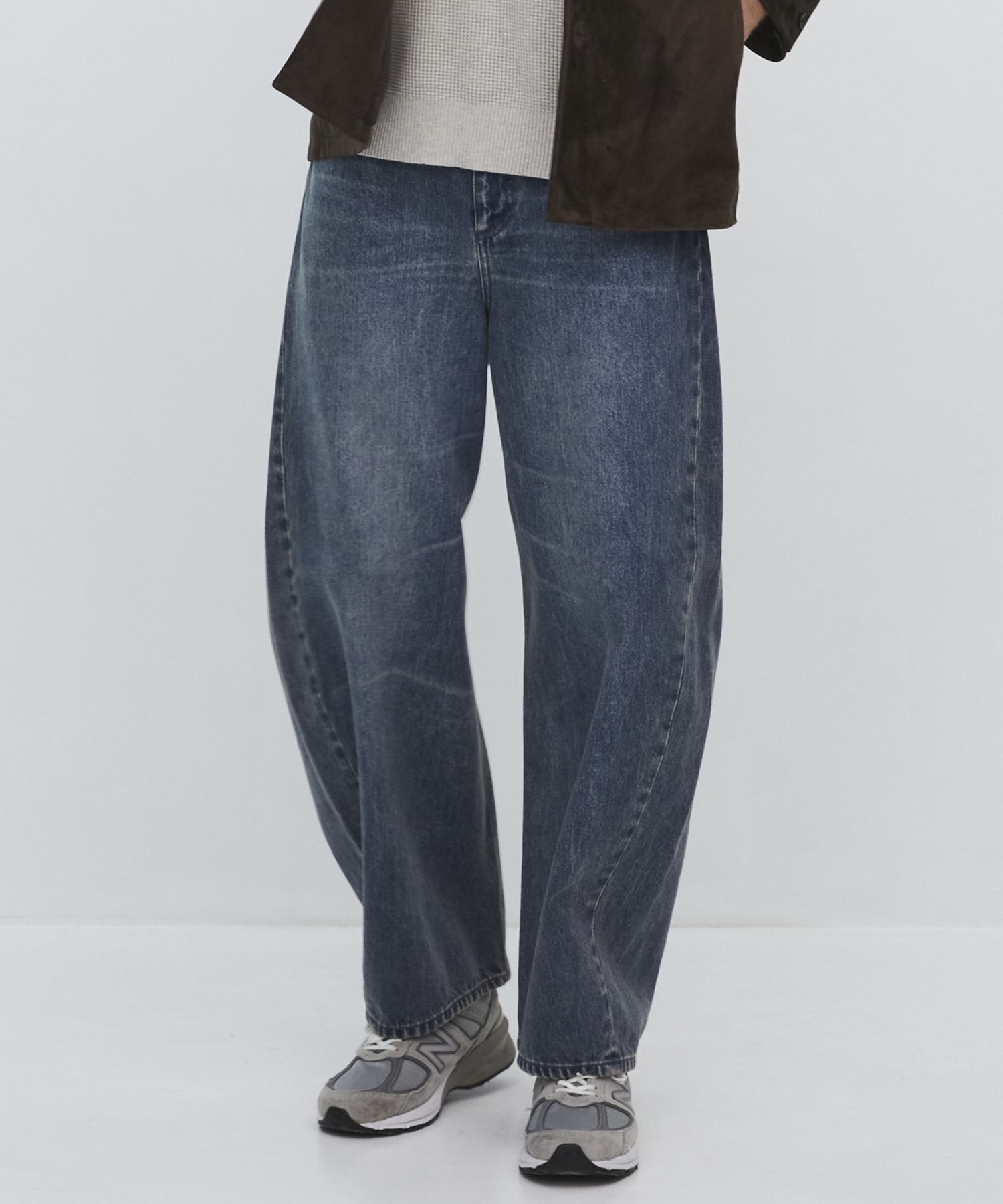 〈2026SS〉オーバーダイ バレルデニムパンツ