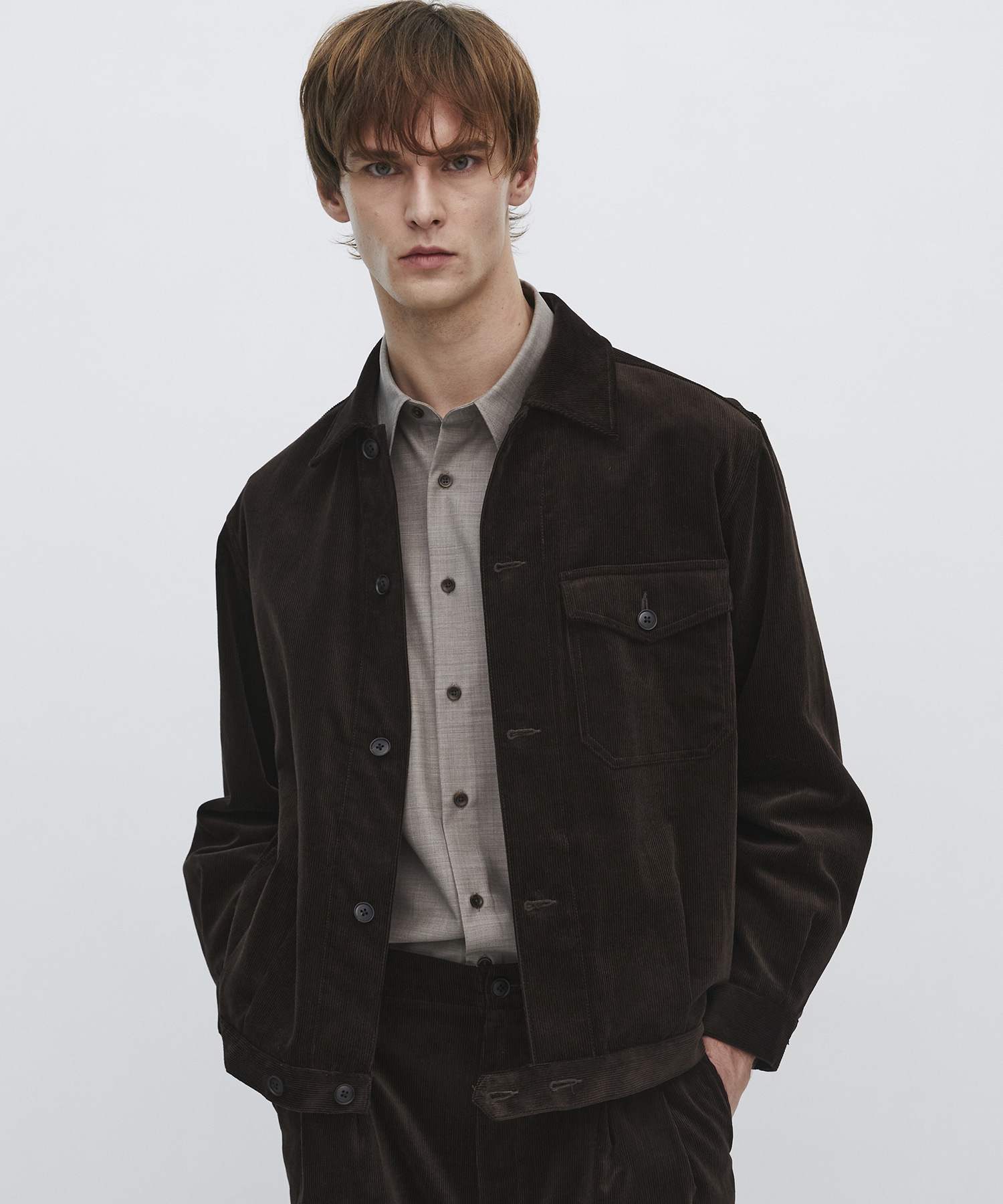 〈2026SS｜残りわずか｜再入荷なし〉BRISBANE MOSS コーデュロイ アイクジャケット