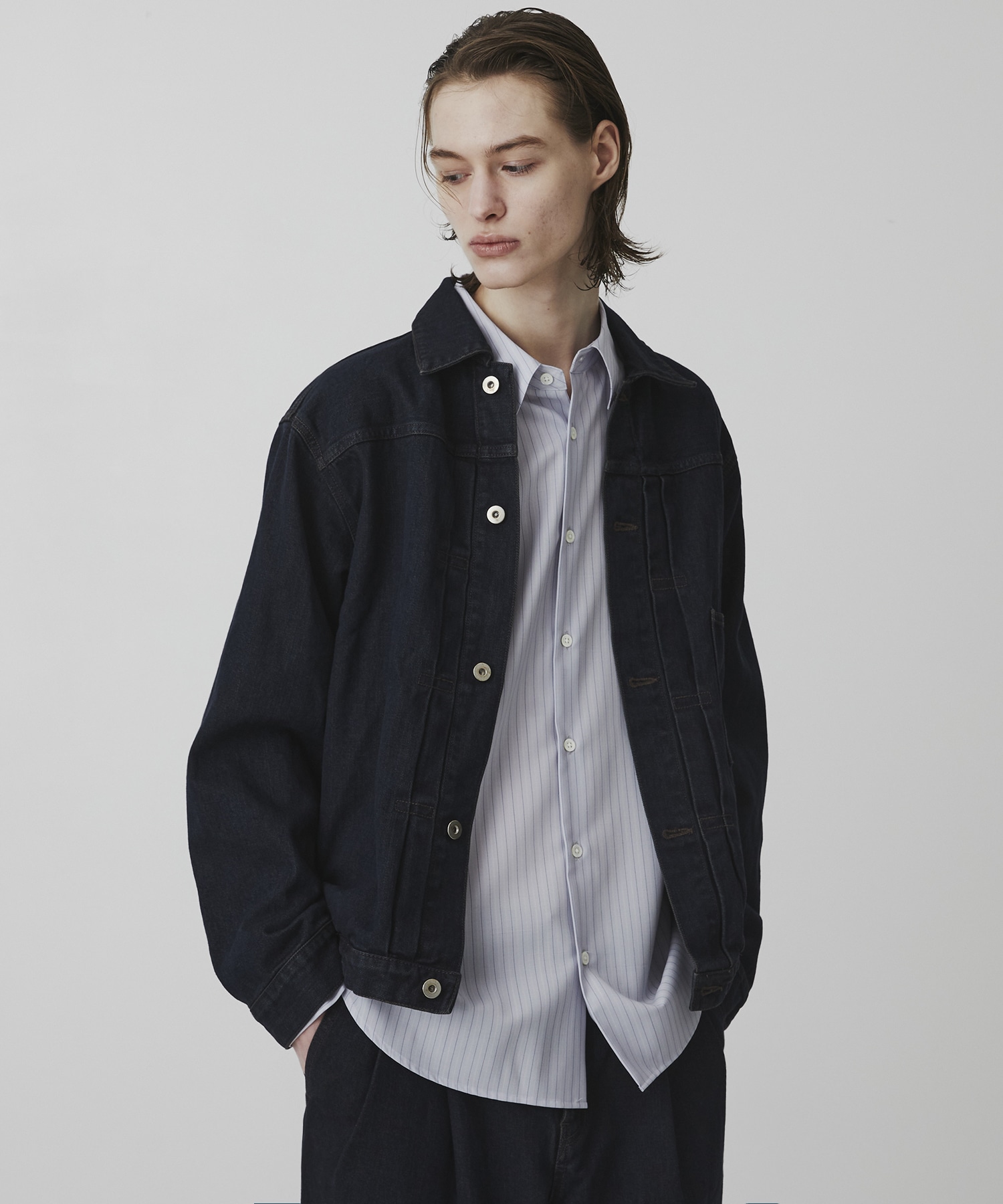 〈2026SS｜WEB先行販売〉オーバーダイデニム ジャケット