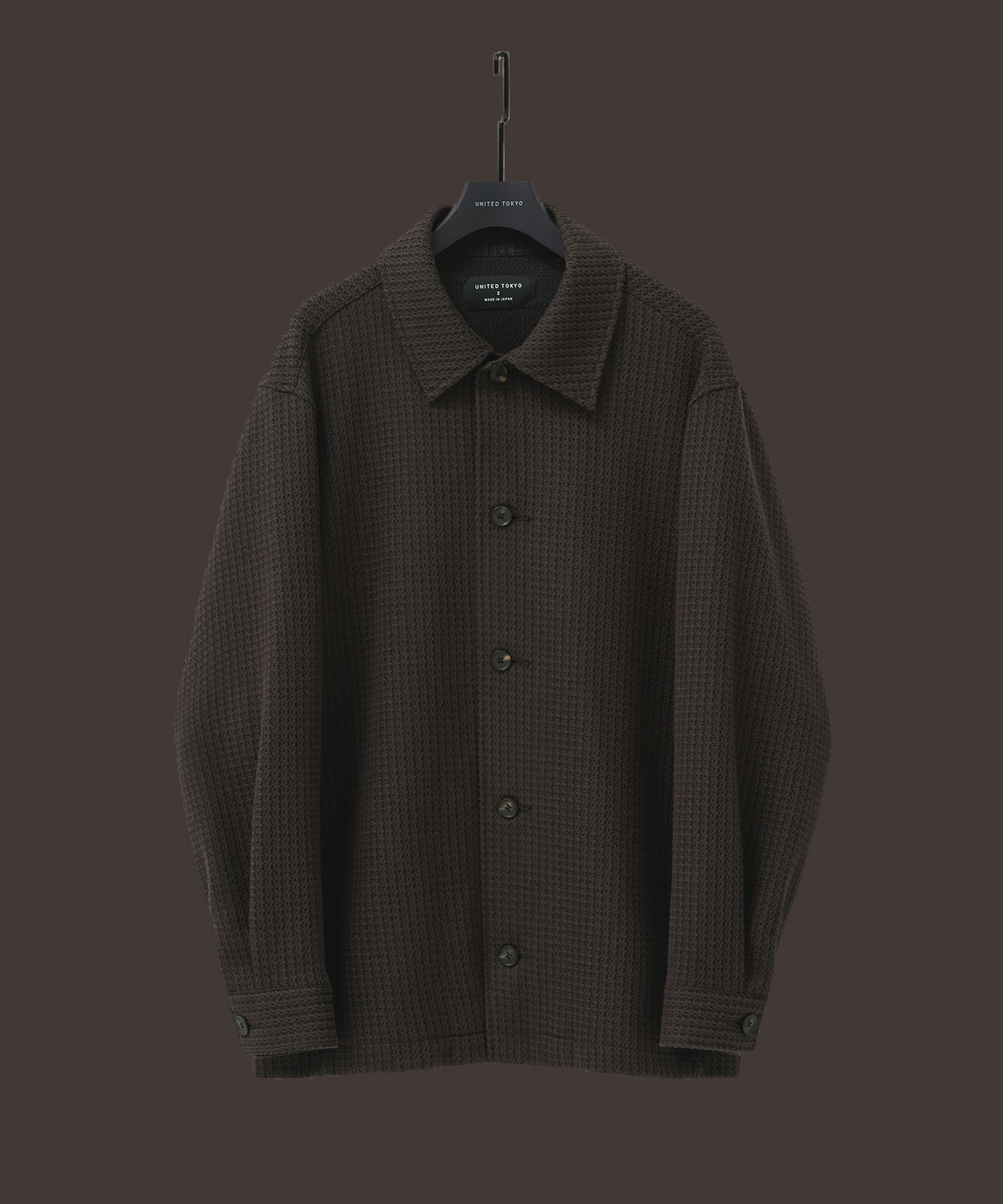 〈残りわずか｜再入荷なし〉RUSSELL TWEED ロングスリーブシャツ
