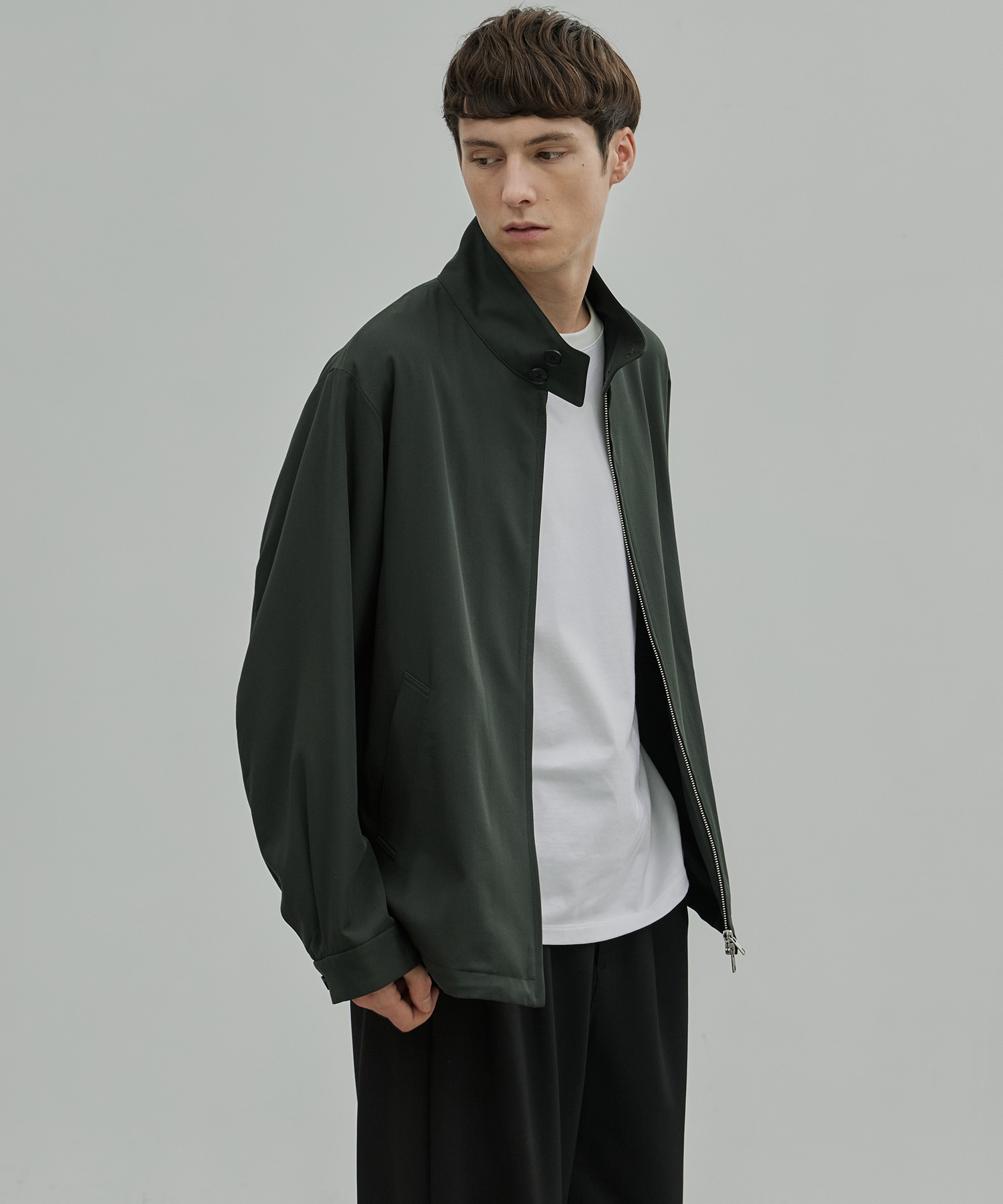 〈新発売〉TECHNO WOOL スウィングトップブルゾン
