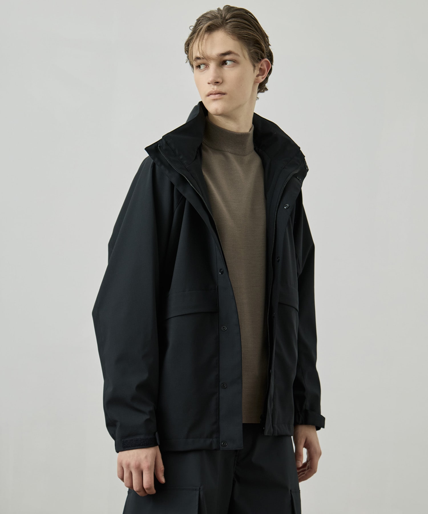 TECH WOOL ３レイヤー マウンテンブルゾン