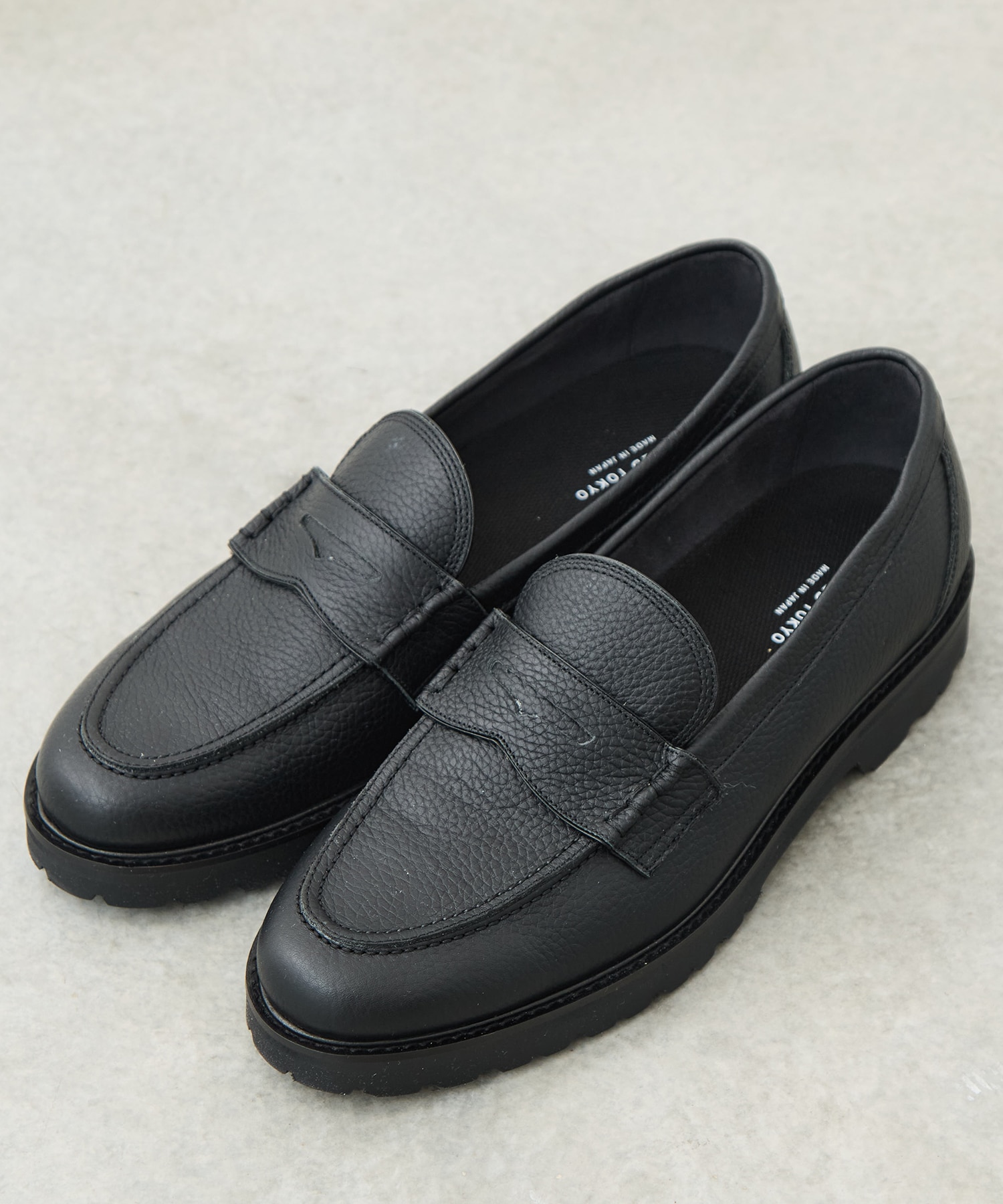 Vibram  LEATHER LOAFER