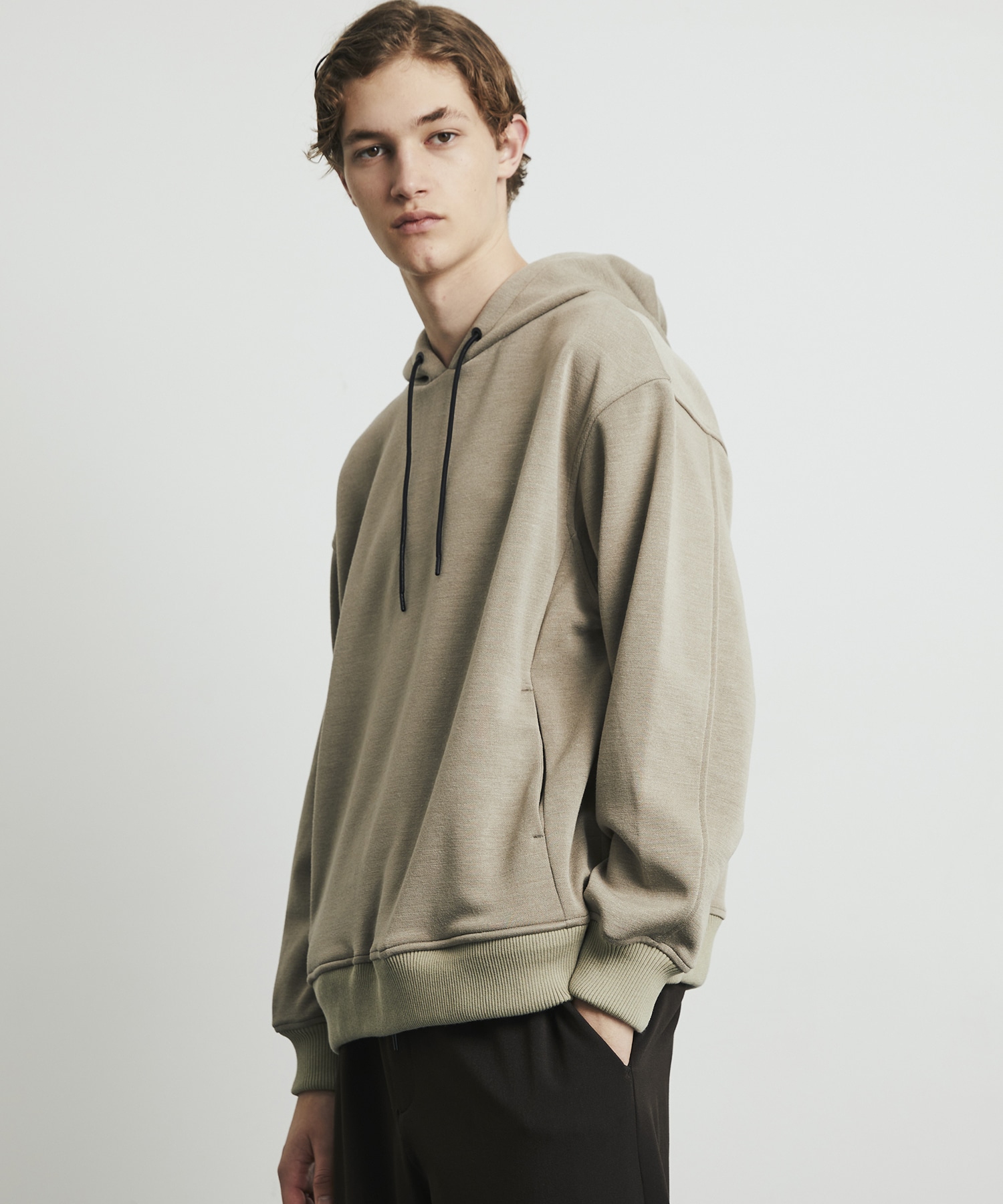 Naia Wool Double Knit Hoodie