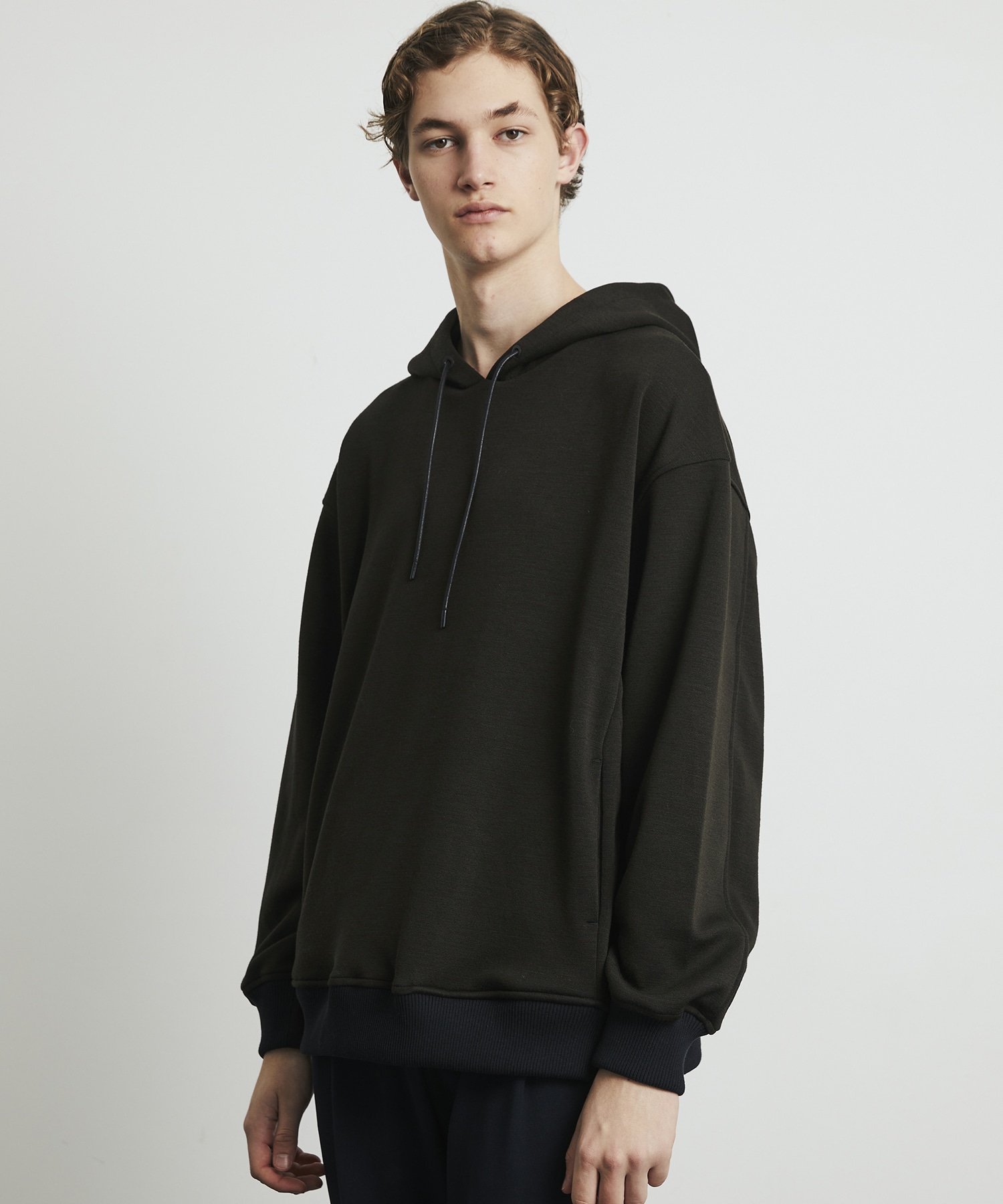 Naia Wool Double Knit Hoodie