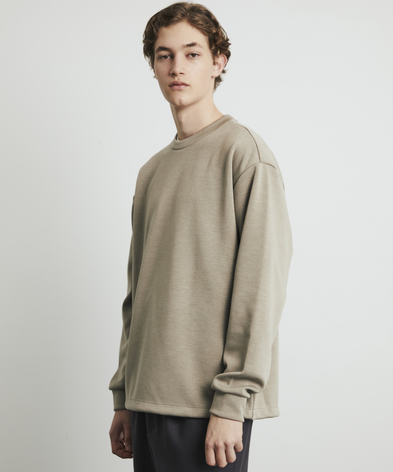Naia Wool Double Knit Pullover