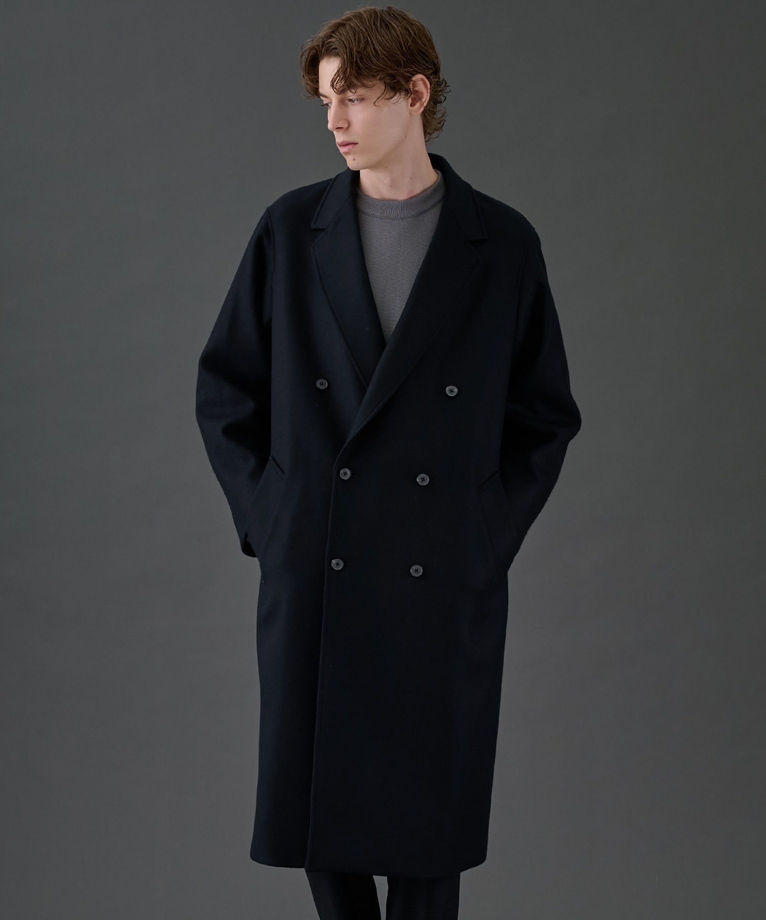 超撥水 SUPER 140's ダブルチェスターコート