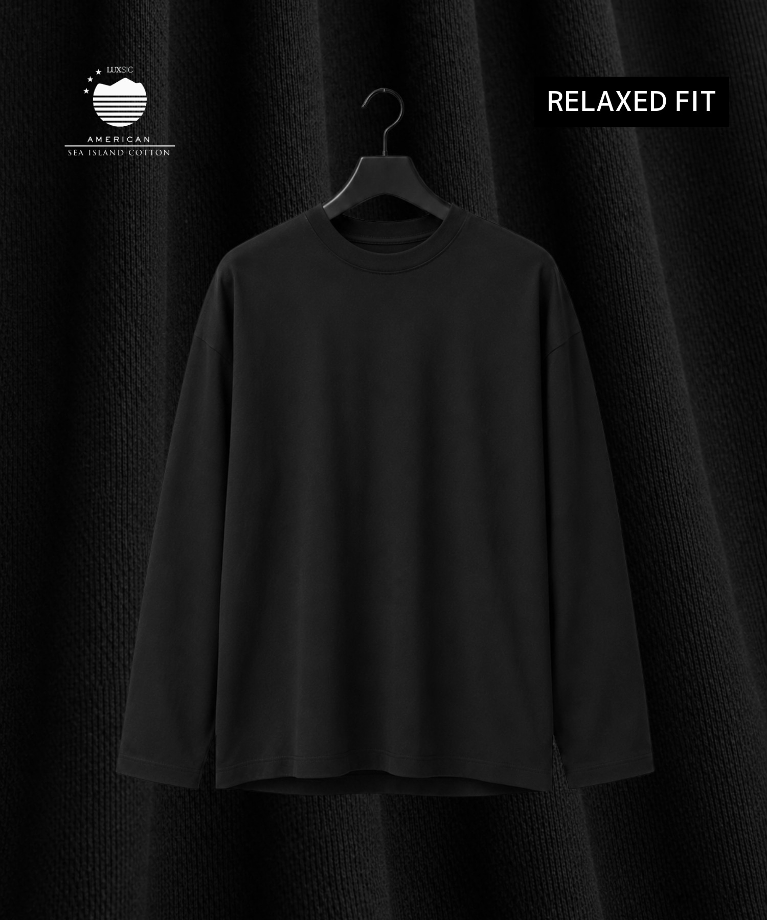 SEA ISLAND COTTON ロングスリーブTシャツ