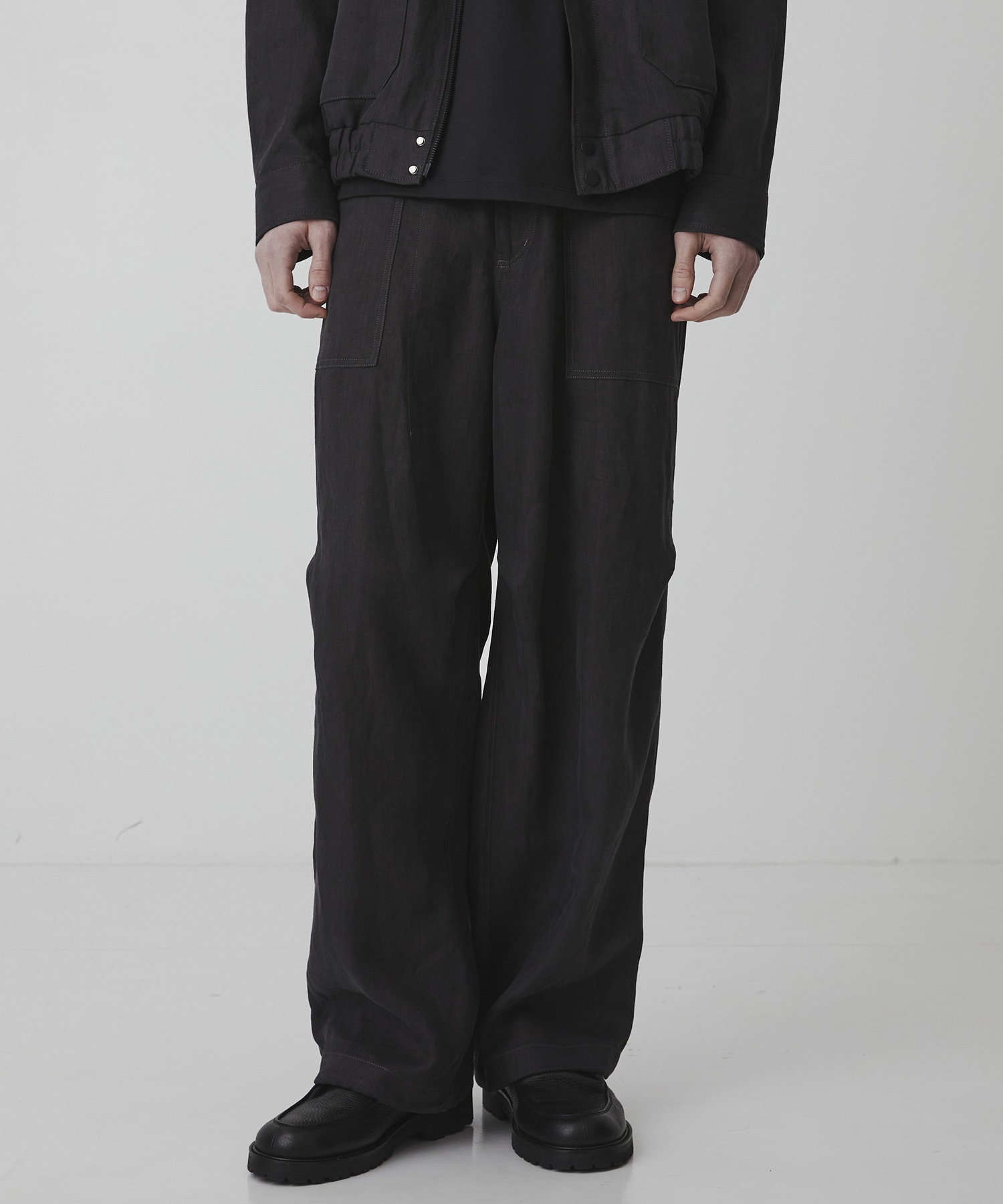 〈2026SS〉HEMP SUEDE ファティーグパラシュートPT