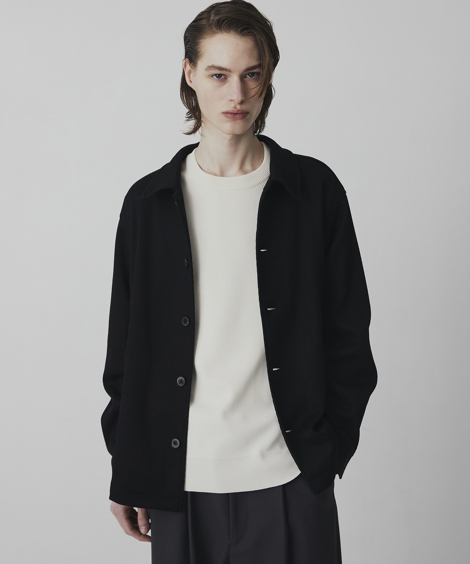 Air Tweed ボンディング カバーオール