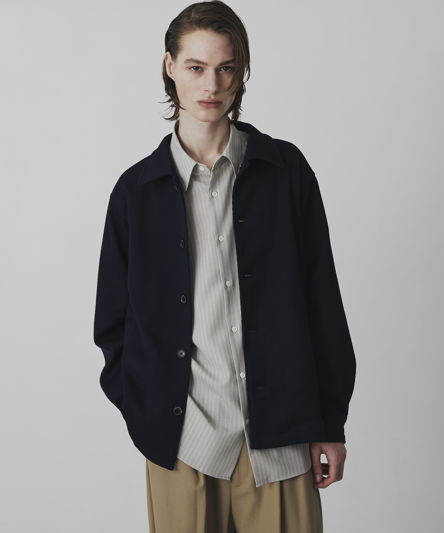 Air Tweed ボンディング カバーオール