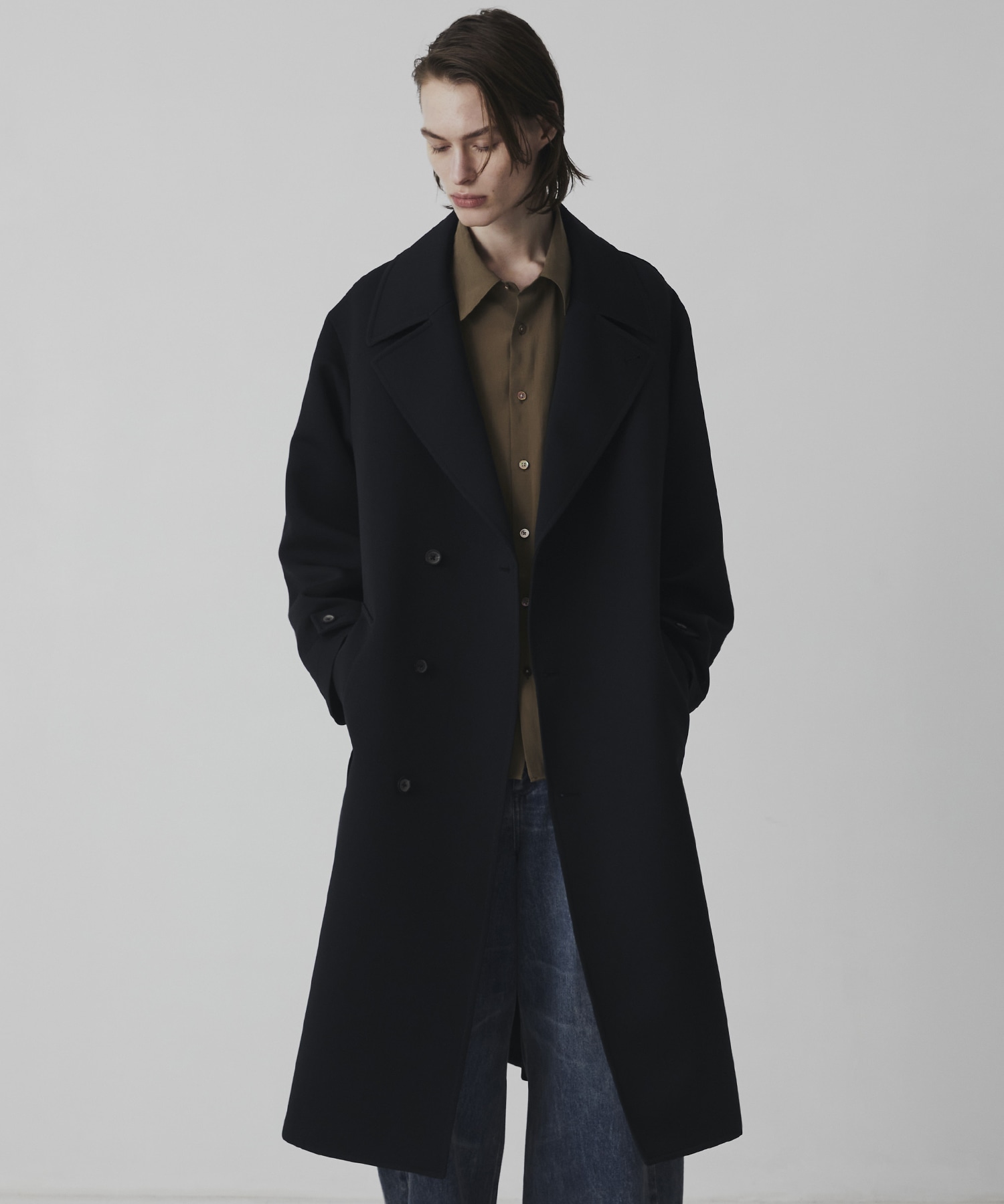 〈再入荷なし〉Three Weave 2way スタンドコート