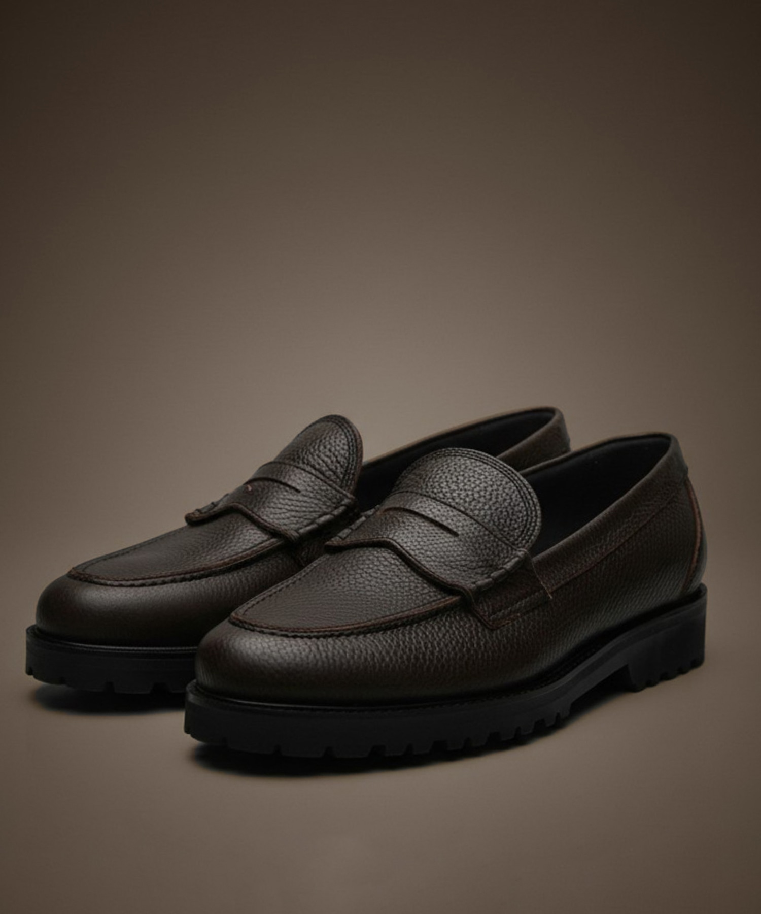 Vibram LEATHER LOAFER
