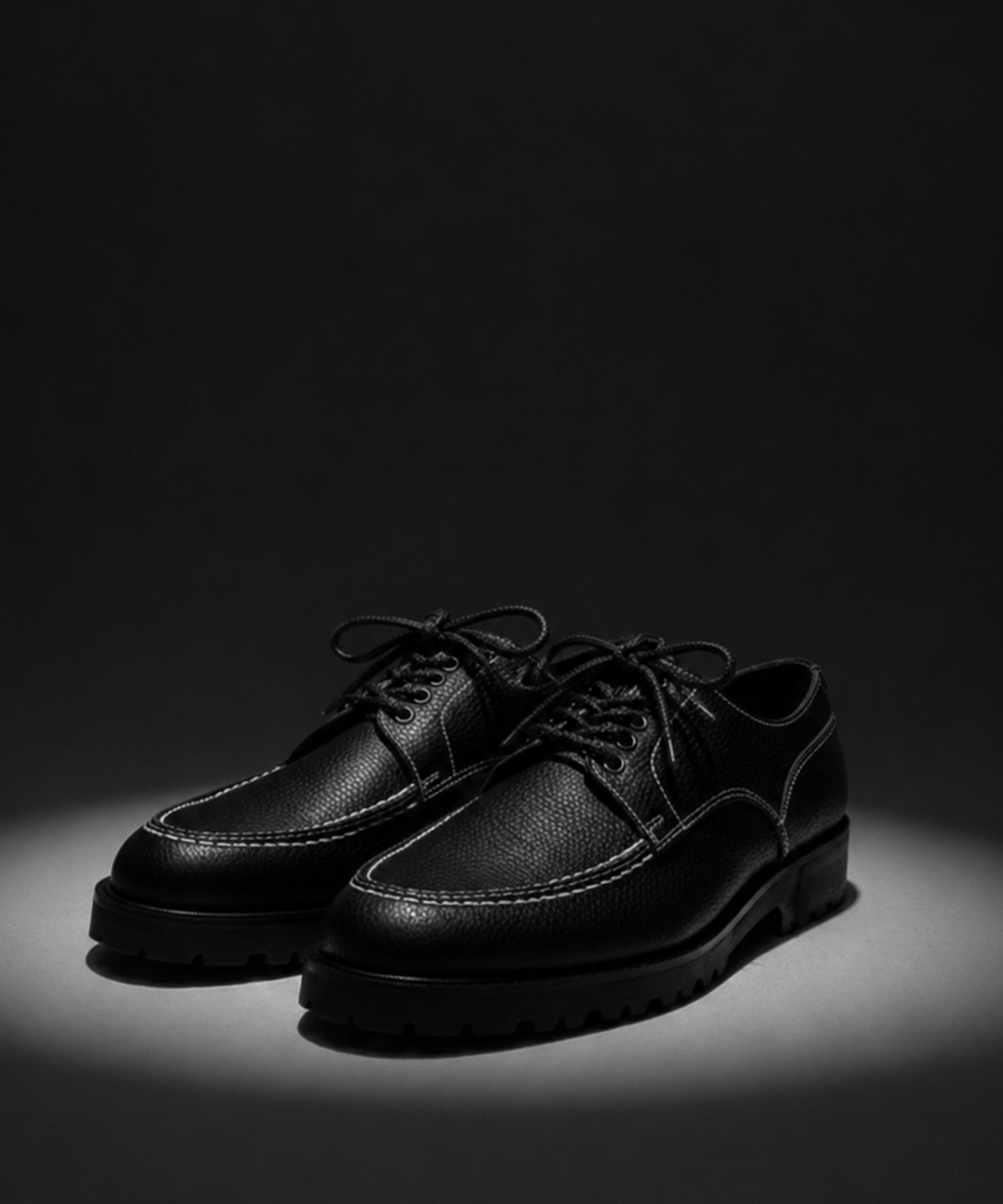 5HOLE LEATHER DERBY SHOES