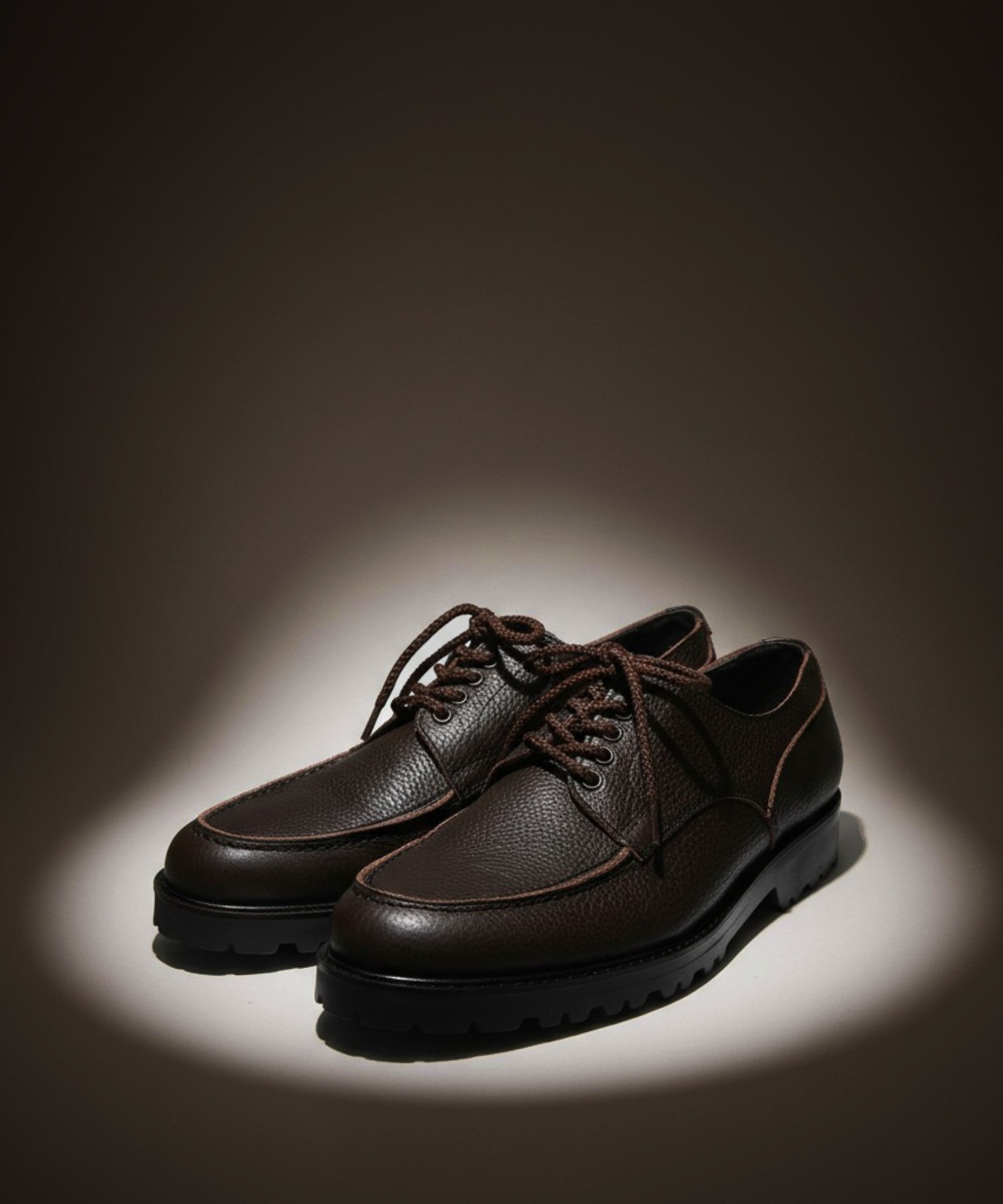 5HOLE LEATHER DERBY SHOES