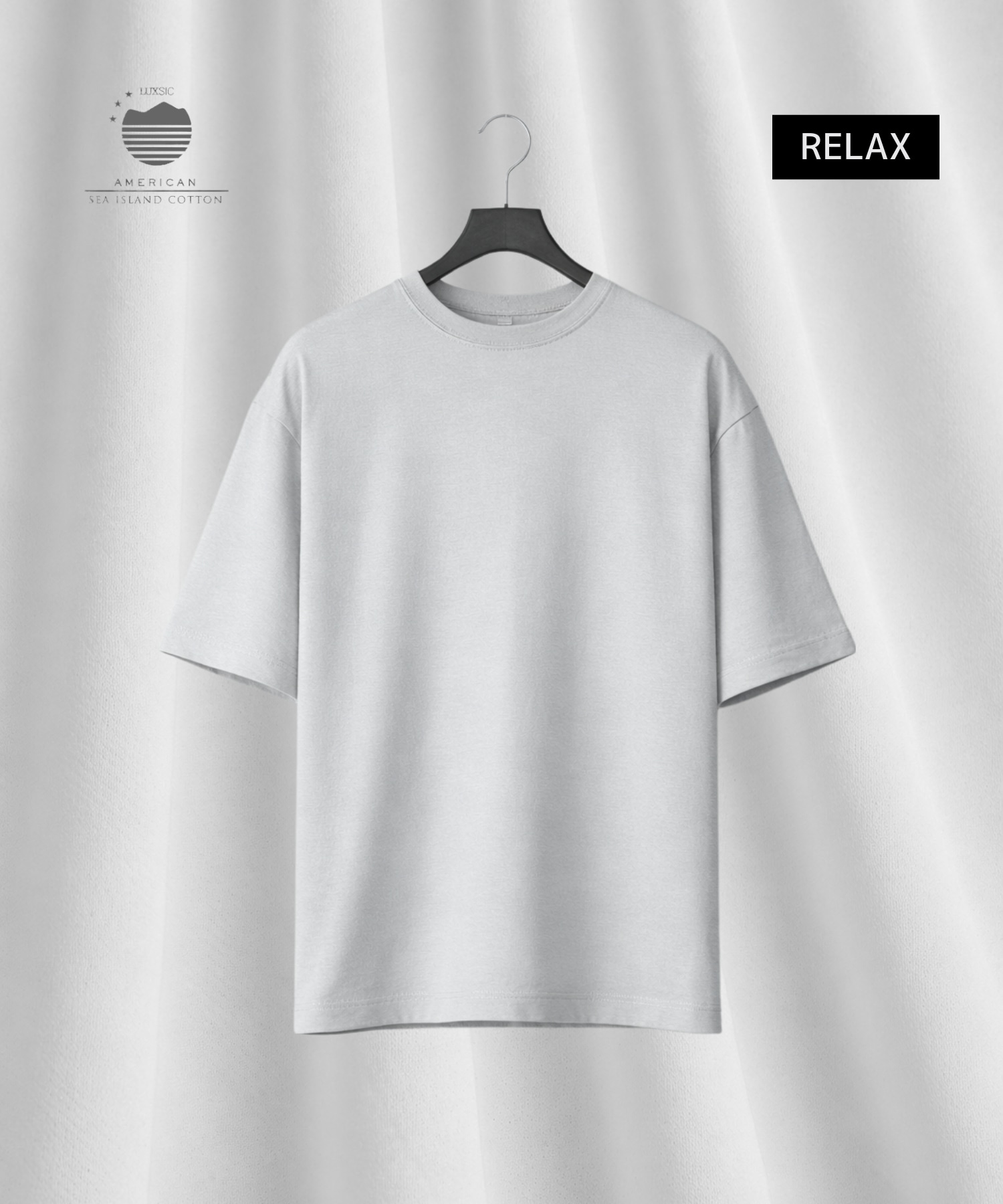 SEA ISLAND COTTON リラックスTシャツ