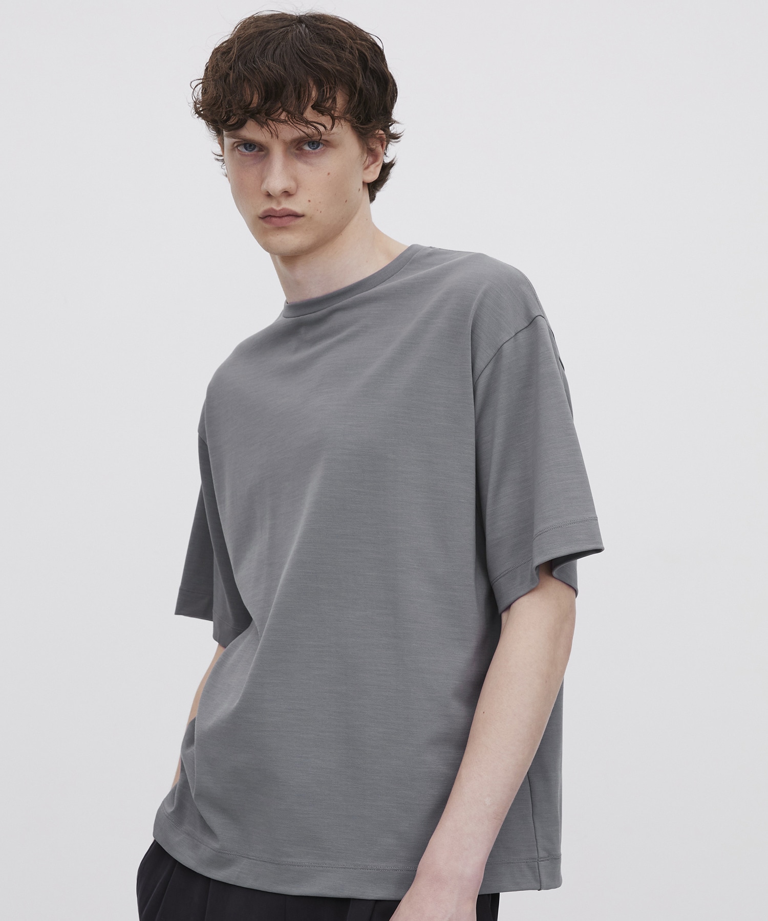 Super 140's ウールテクノラマ リラックスTシャツ