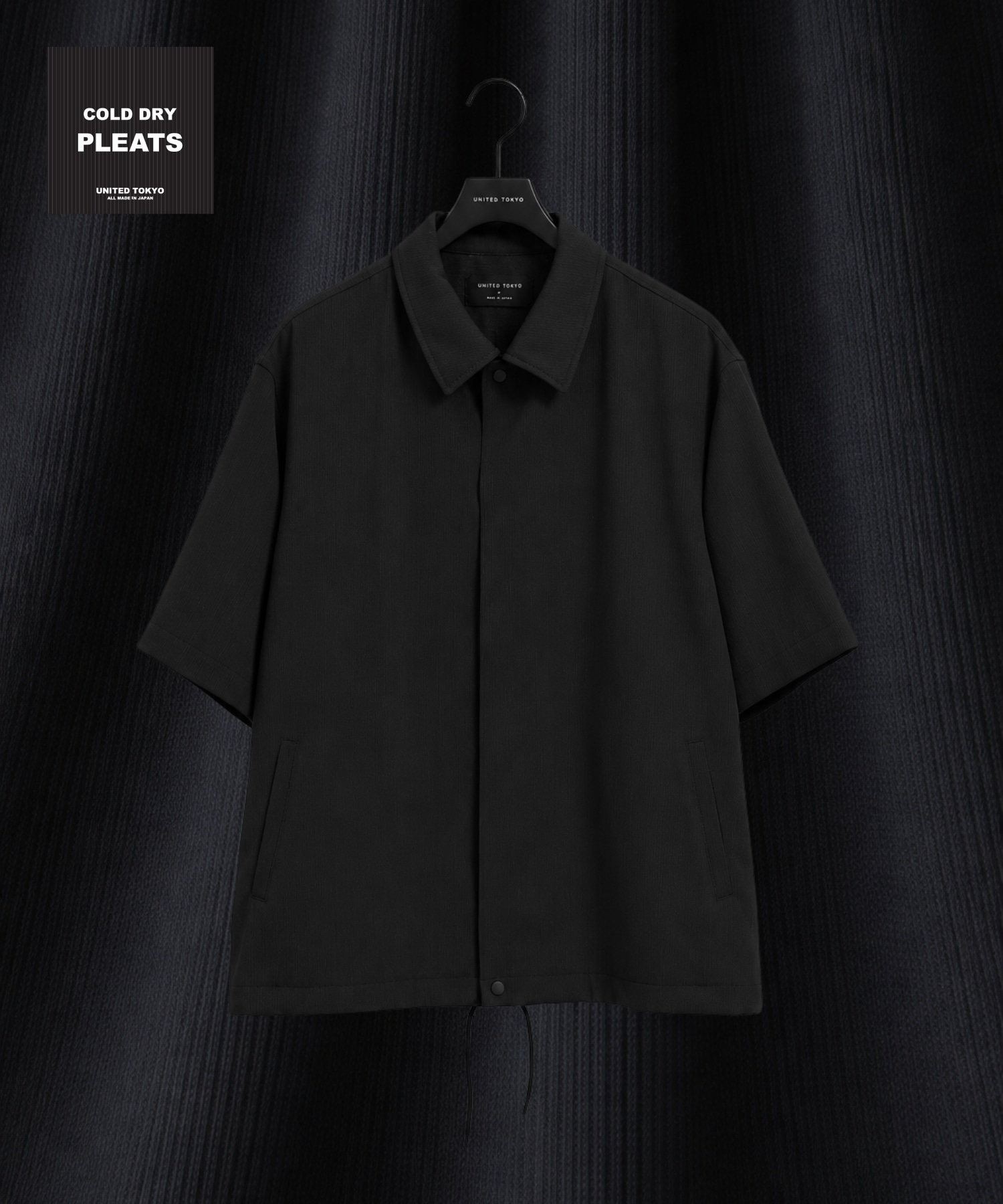 COLD DRY PLEATS コーチブルゾン