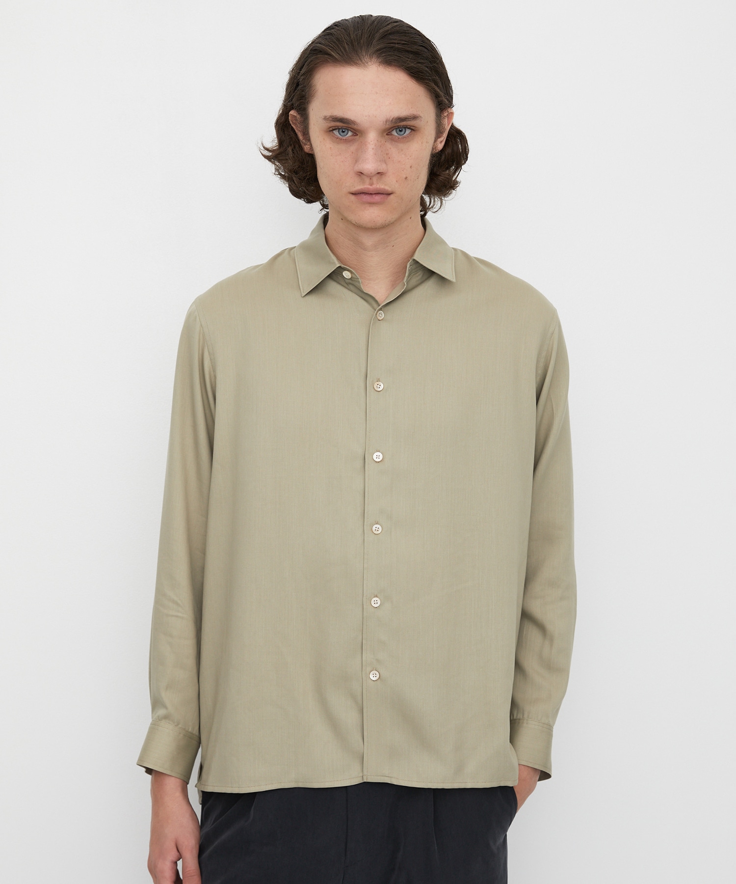SOFT FIBRIL TENCEL シャツ