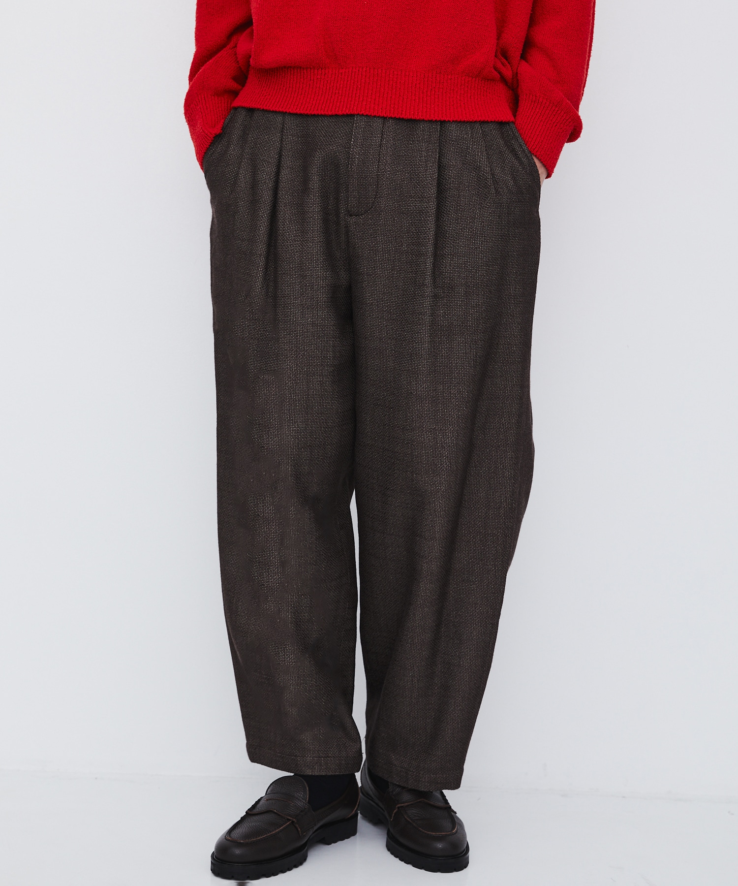 〈数量限定｜各サイズ1点のみ〉SILK BROKEN OX WORK PANTS