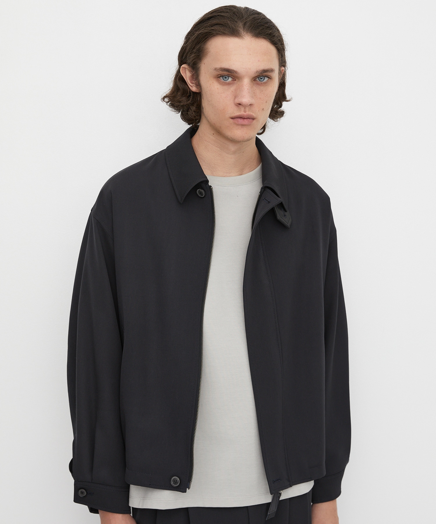 超撥水 WOOL GABARDINE FLIGHT BLOUSON