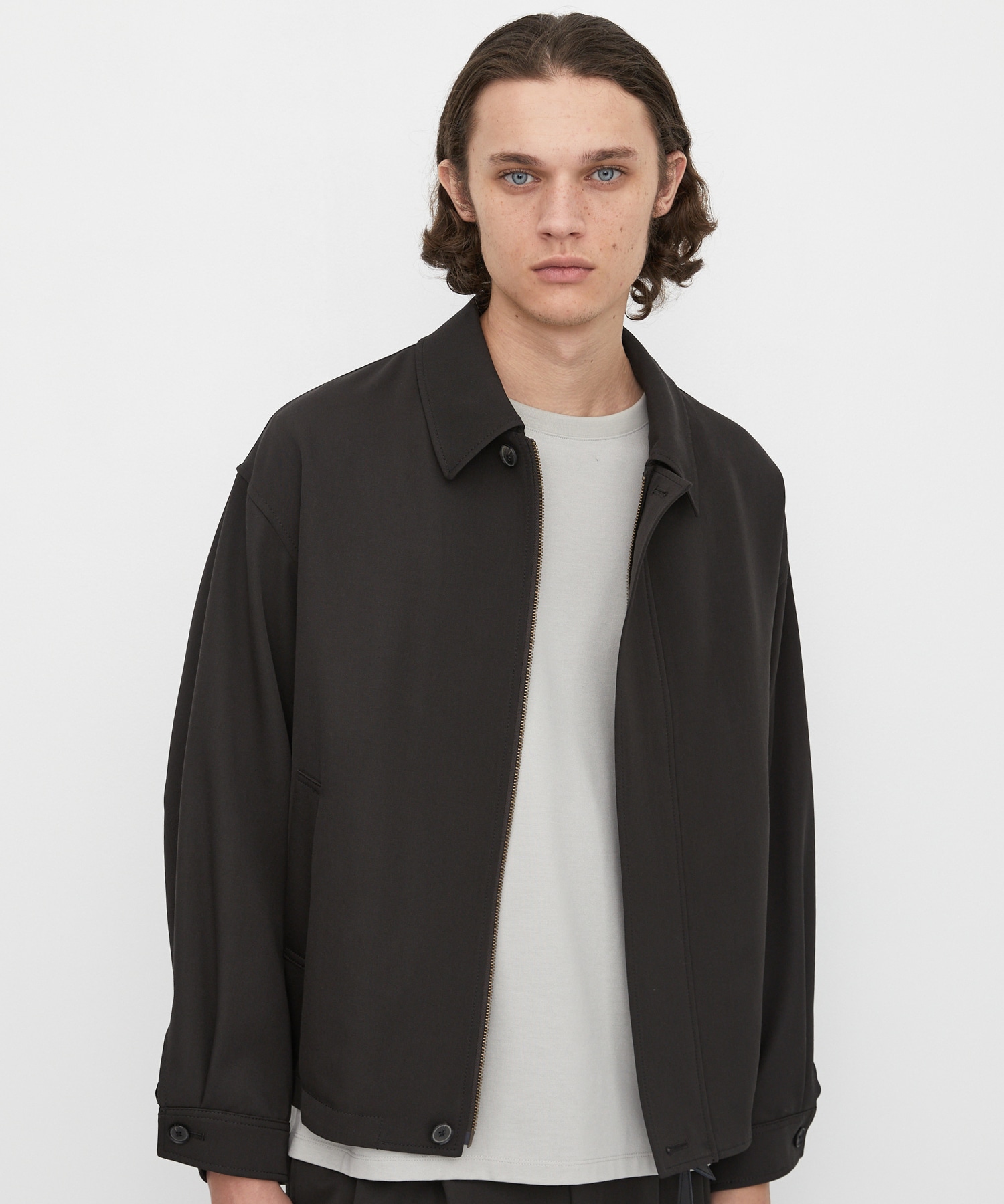 超撥水 WOOL GABARDINE FLIGHT BLOUSON