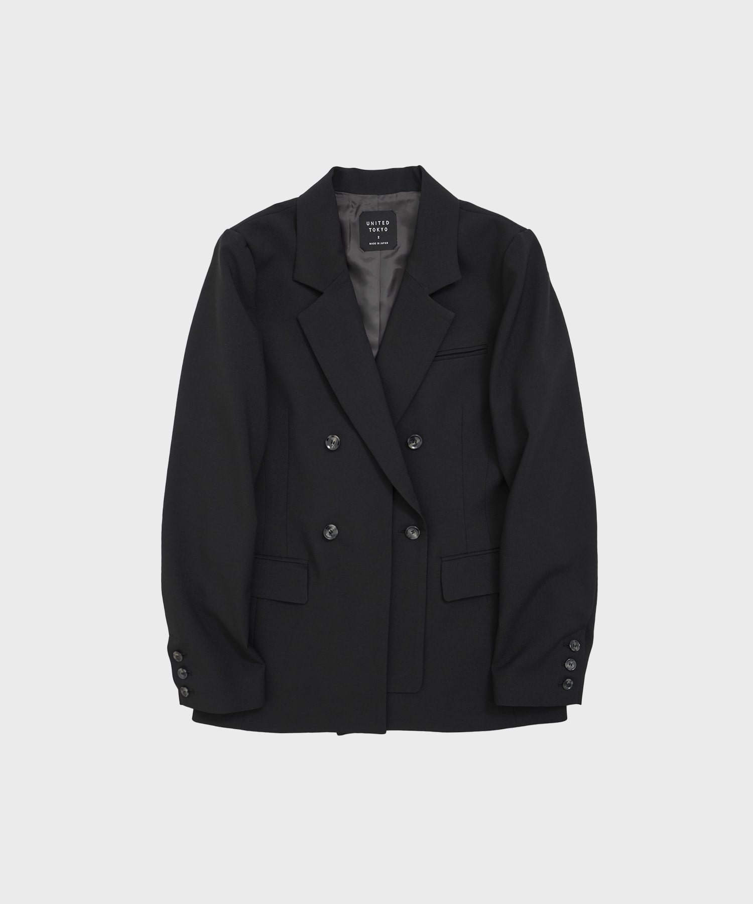 レイヤードカラーテーラードジャケット