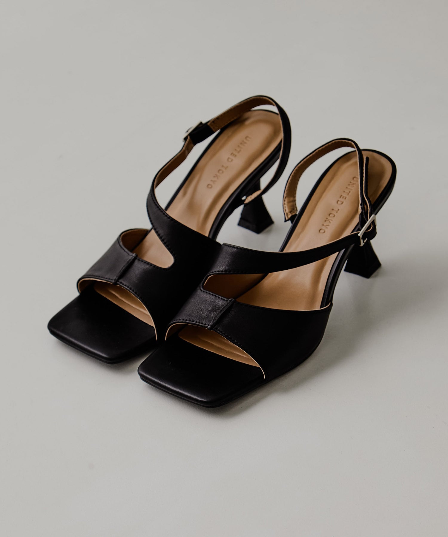 Cow Leather Curvy Mule