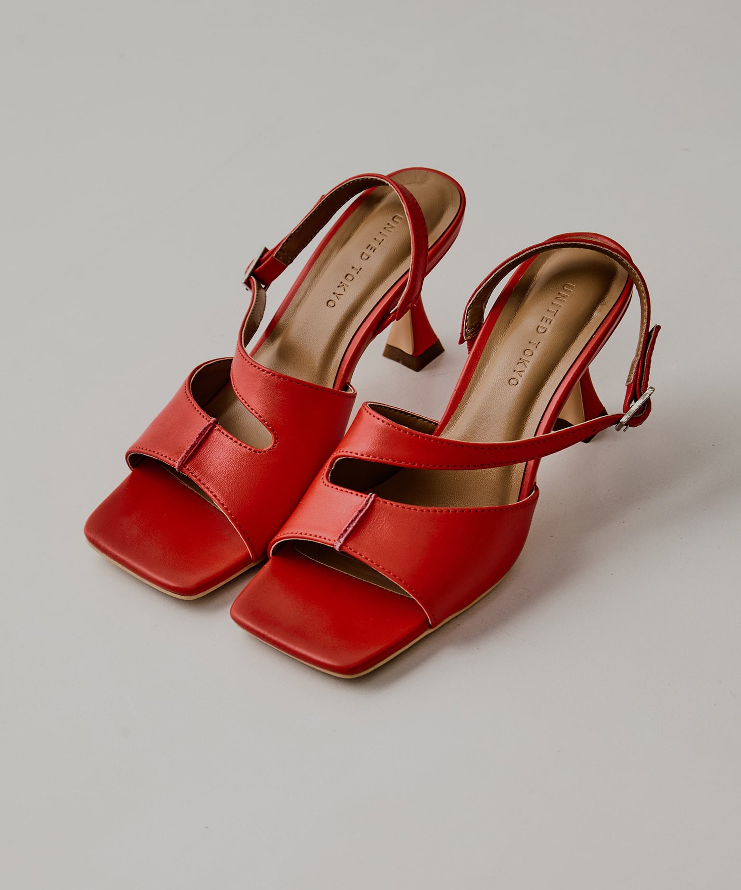 Cow Leather Curvy Mule