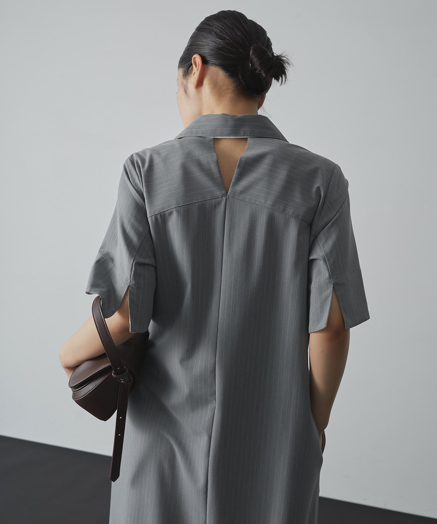 Cargo Belted Shirt Dress