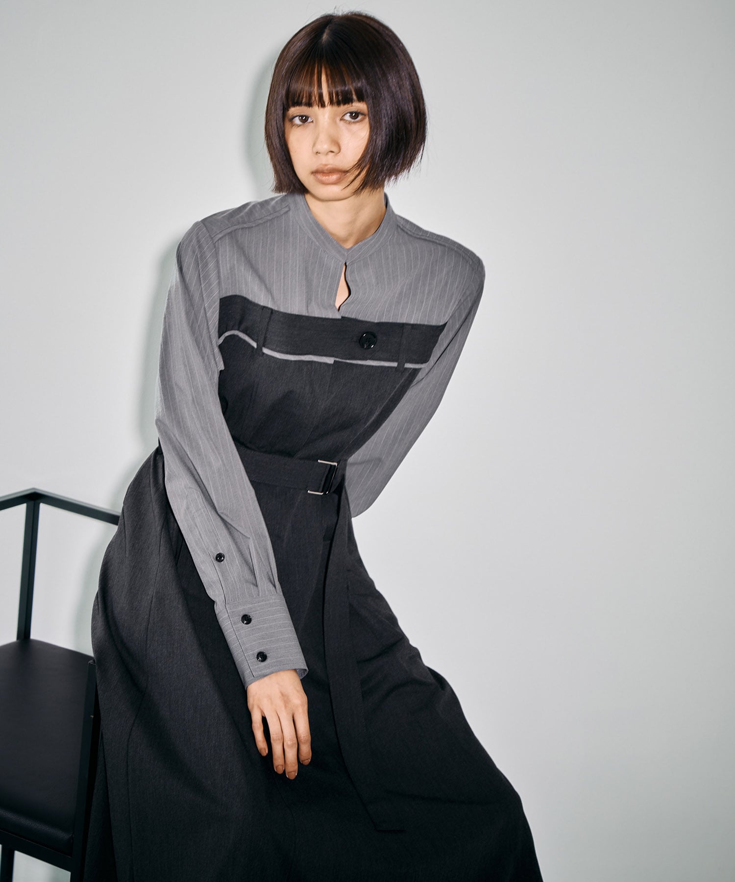 【一部店舗限定】リメイクビスチェワンピース