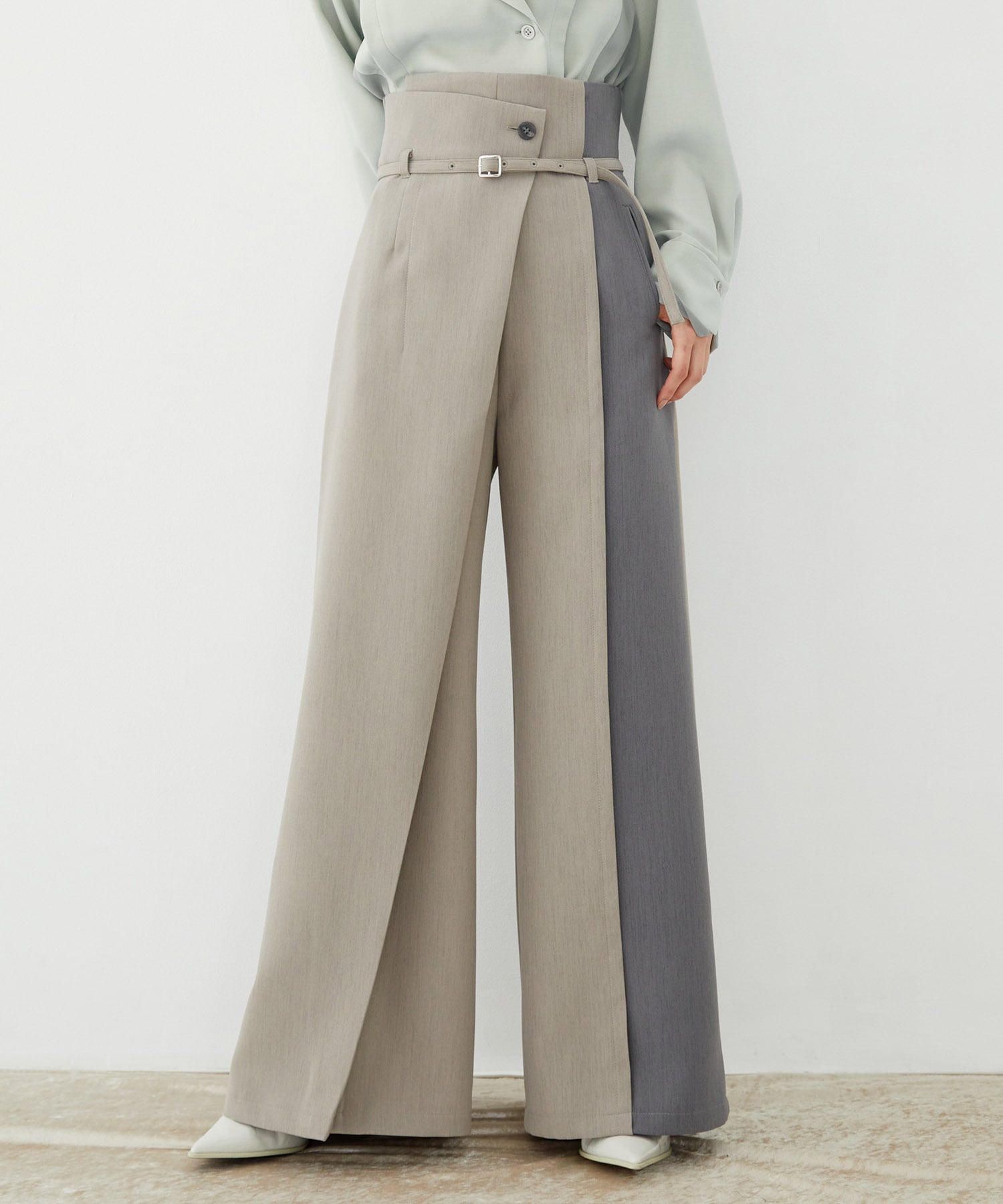 【限定30着｜WEB限定カラー】HAKAMAアシメワイドパンツ