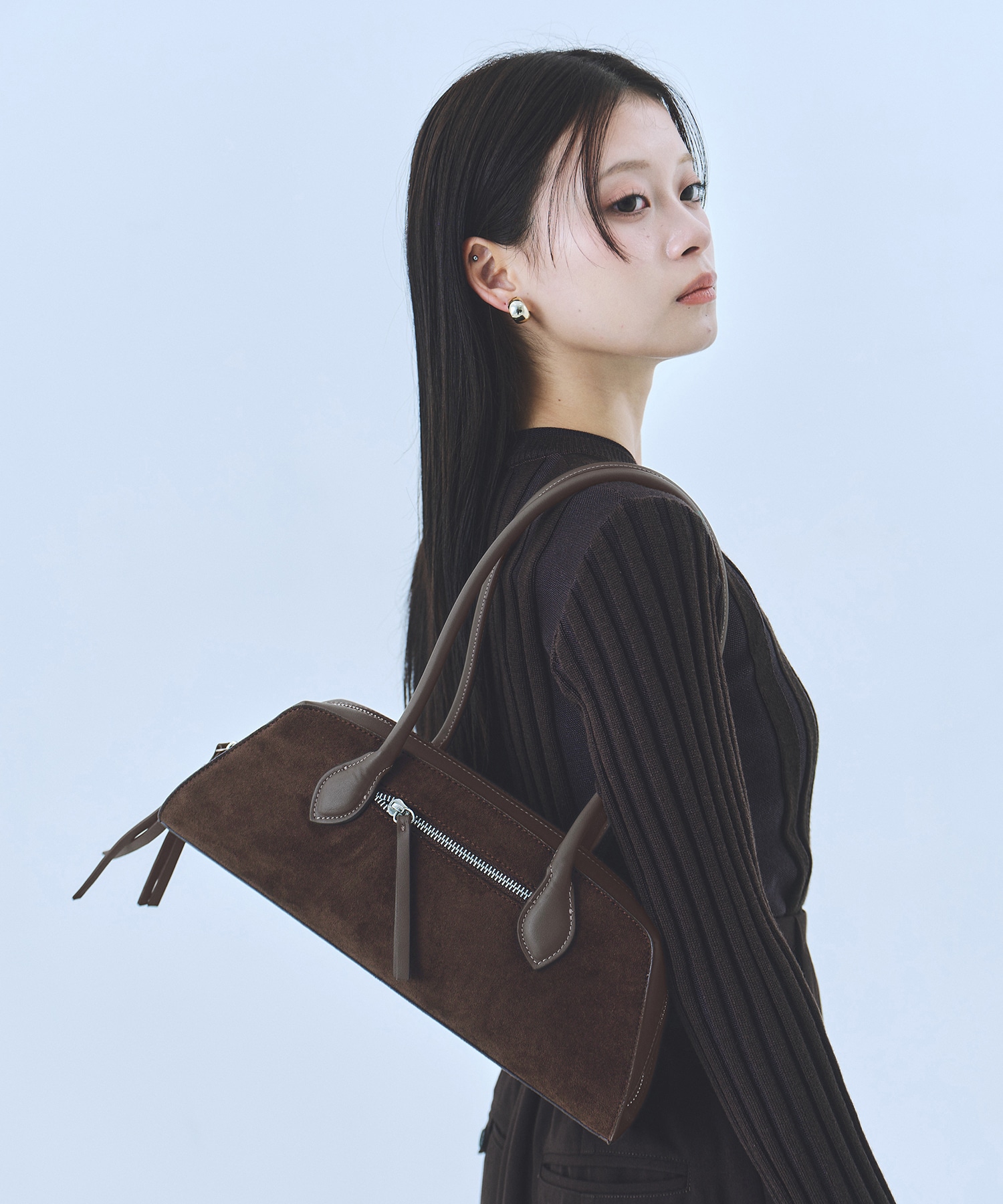 【限定30点｜WEB限定カラー】Vegan Leather Shoulder Bag