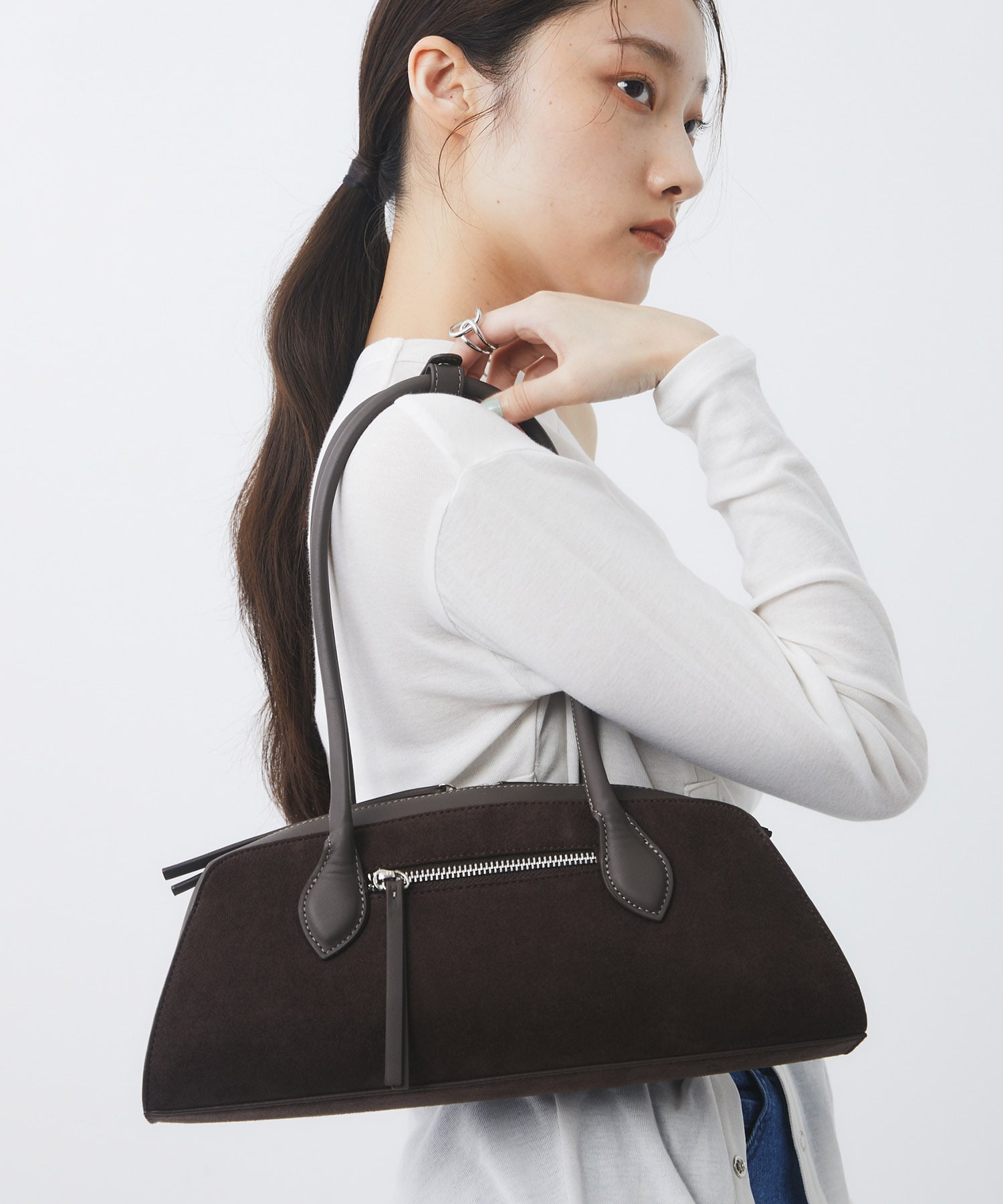 Vegan Leather Shoulder Bag