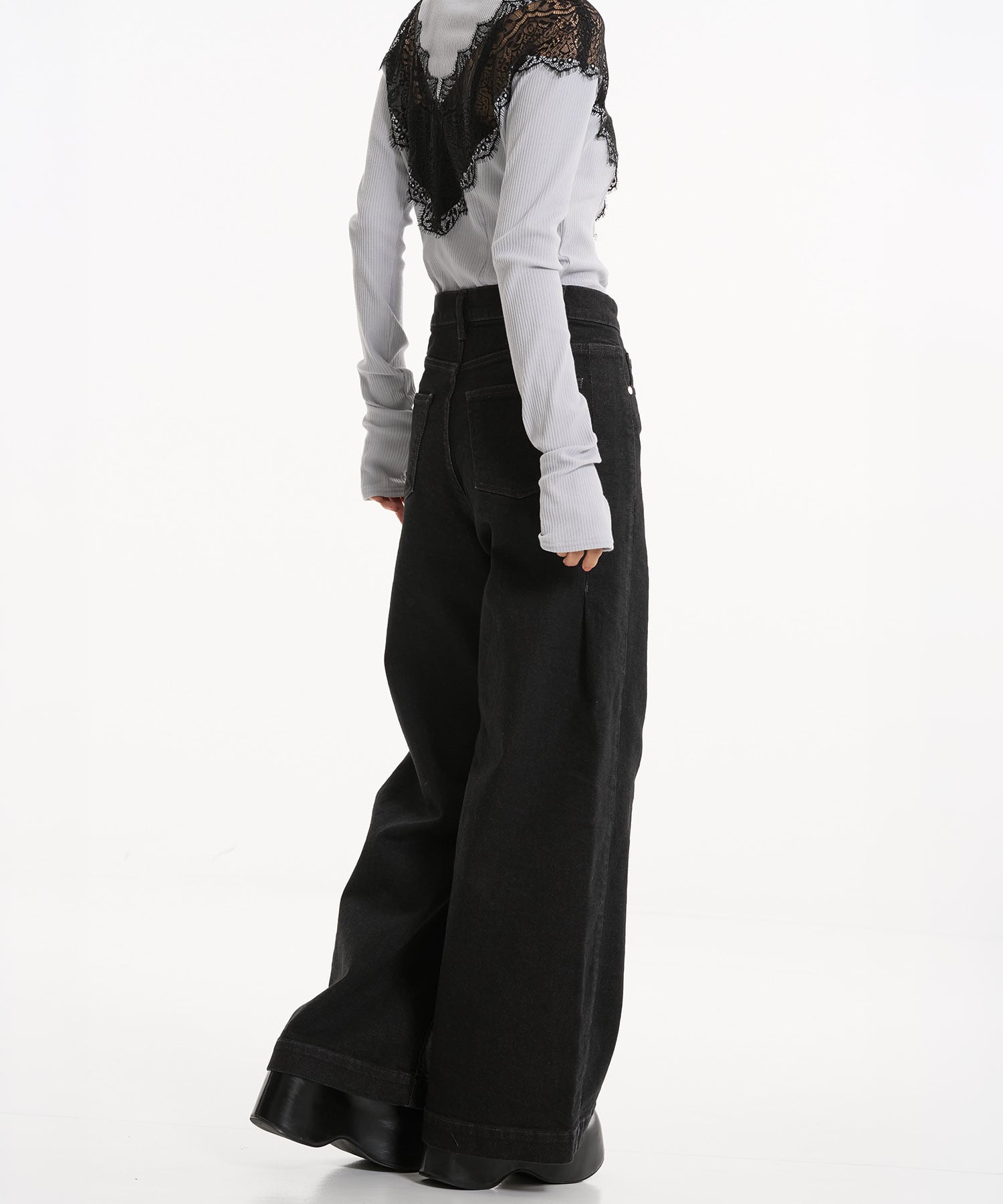 リバースタックデニム