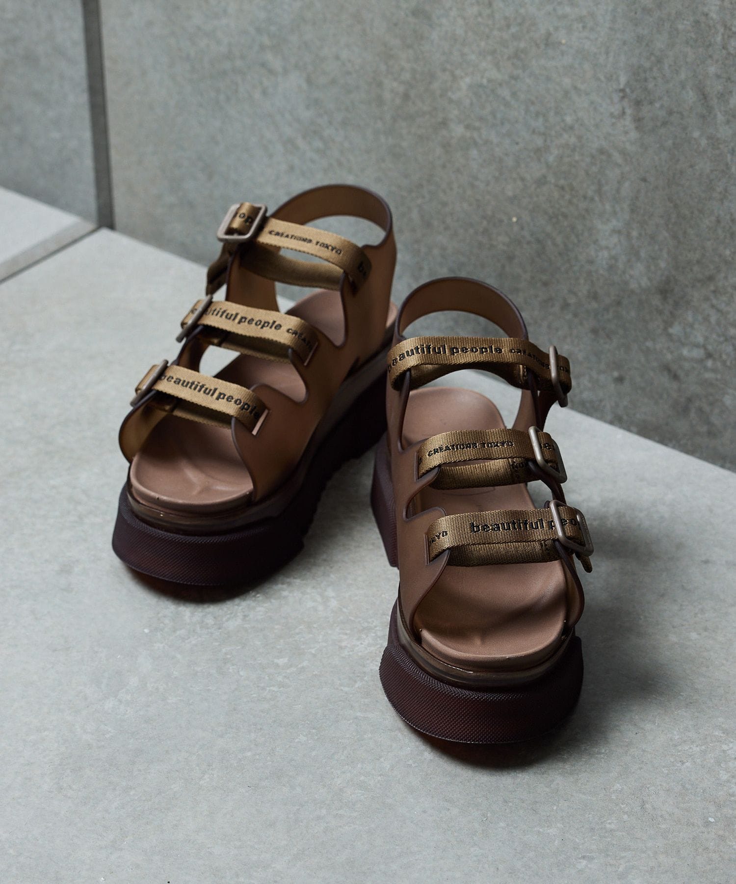 ＜WEB限定 ＞beautiful people with UNITED TOKYO sandals