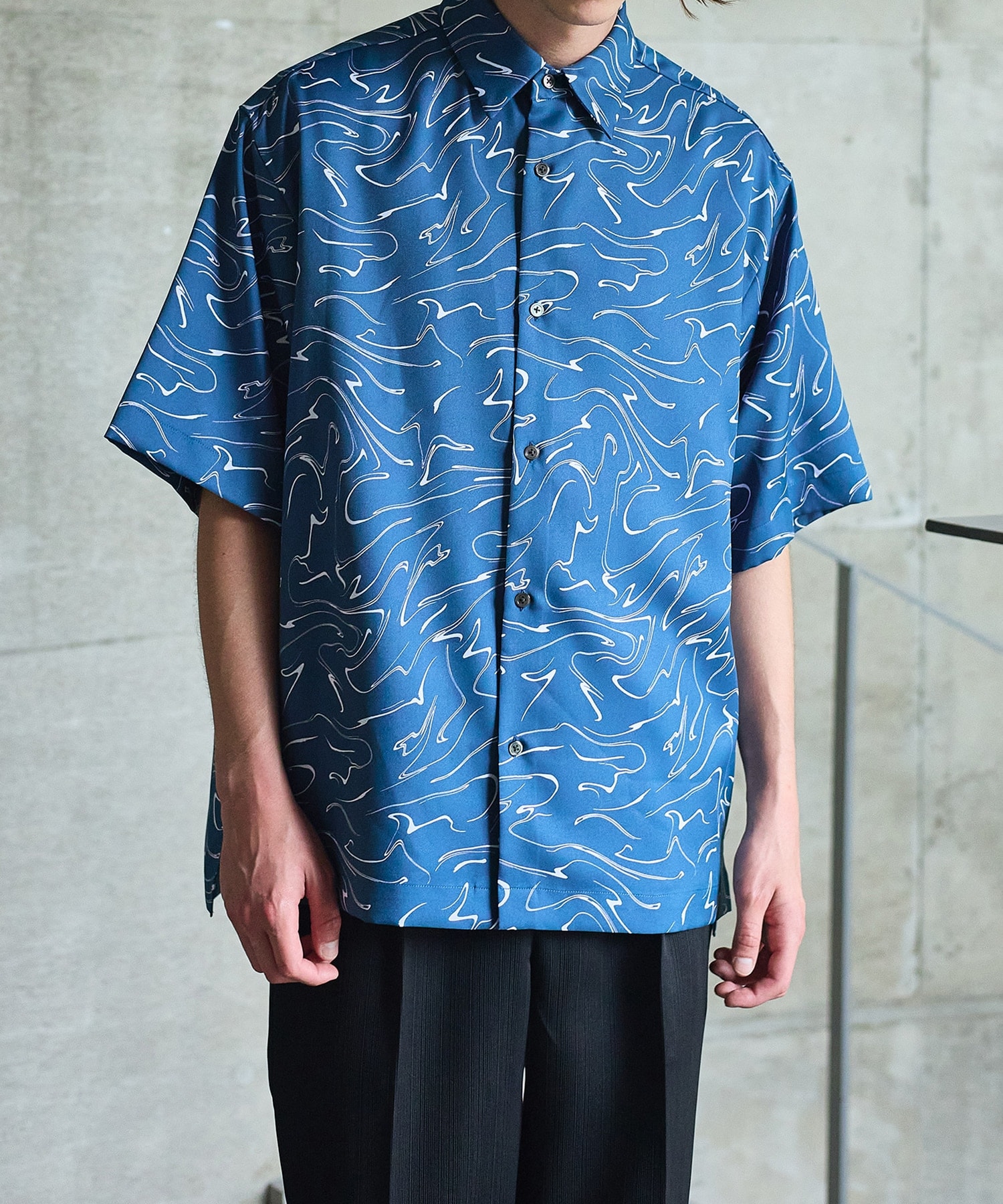 アソートパターンシャツ(1 BLUE GREY): : メンズ｜UNITED TOKYO ONLINE 