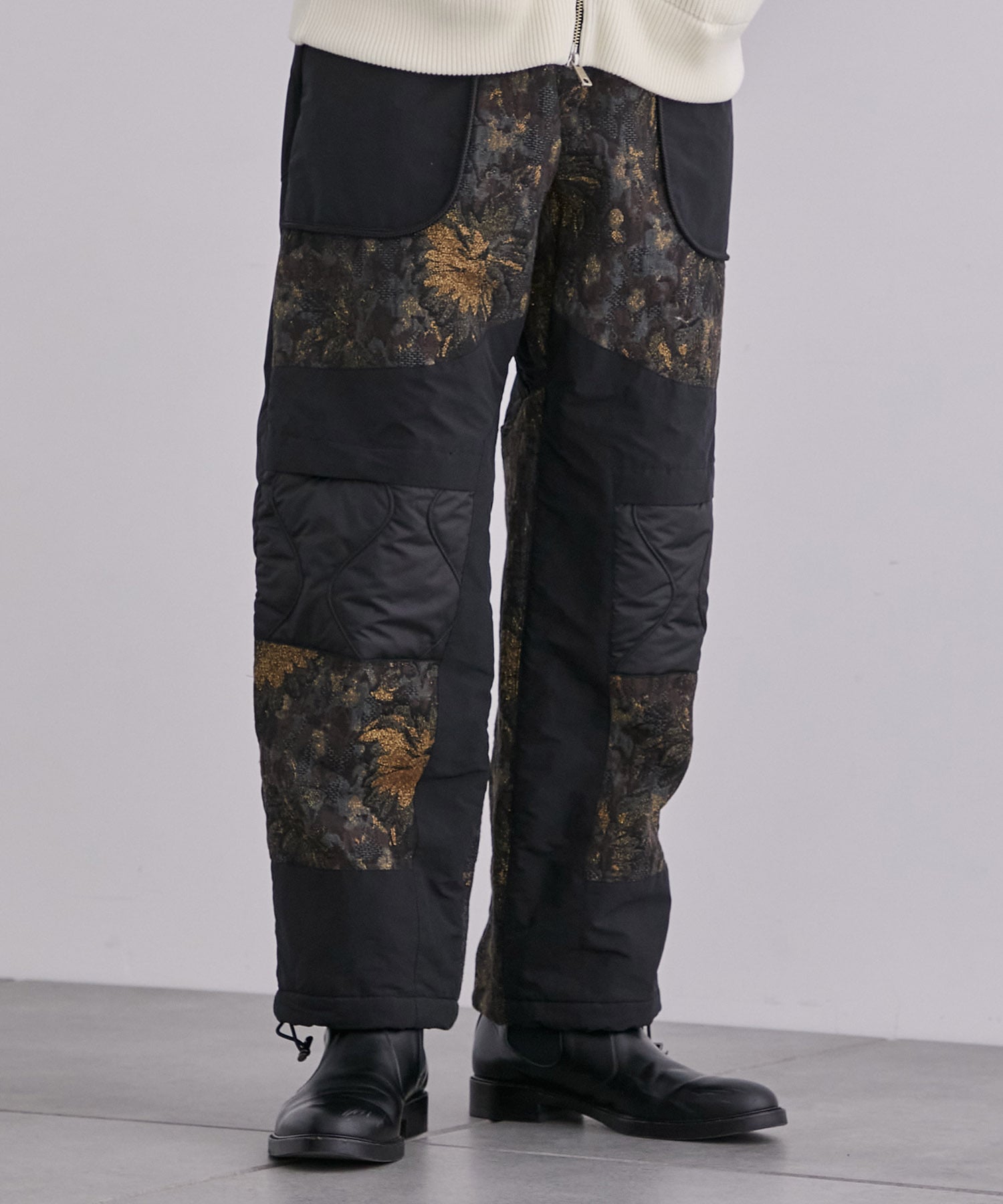 Quilting Jacquard FJIパンツ