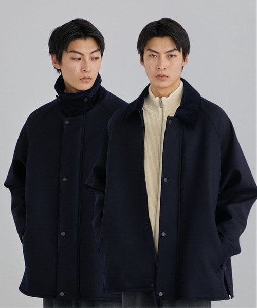 〈残りわずか〉ウールボンディングハンティングブルゾン