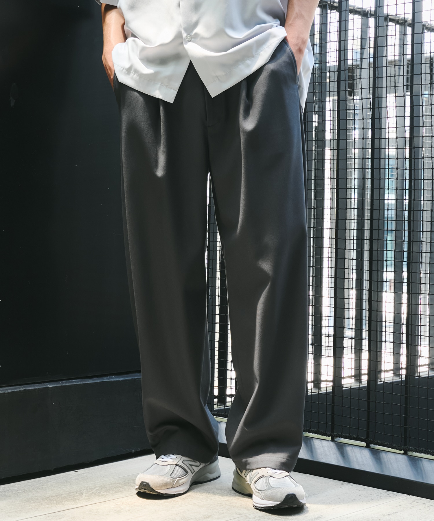 ハイツイスト バレルチノパンツ